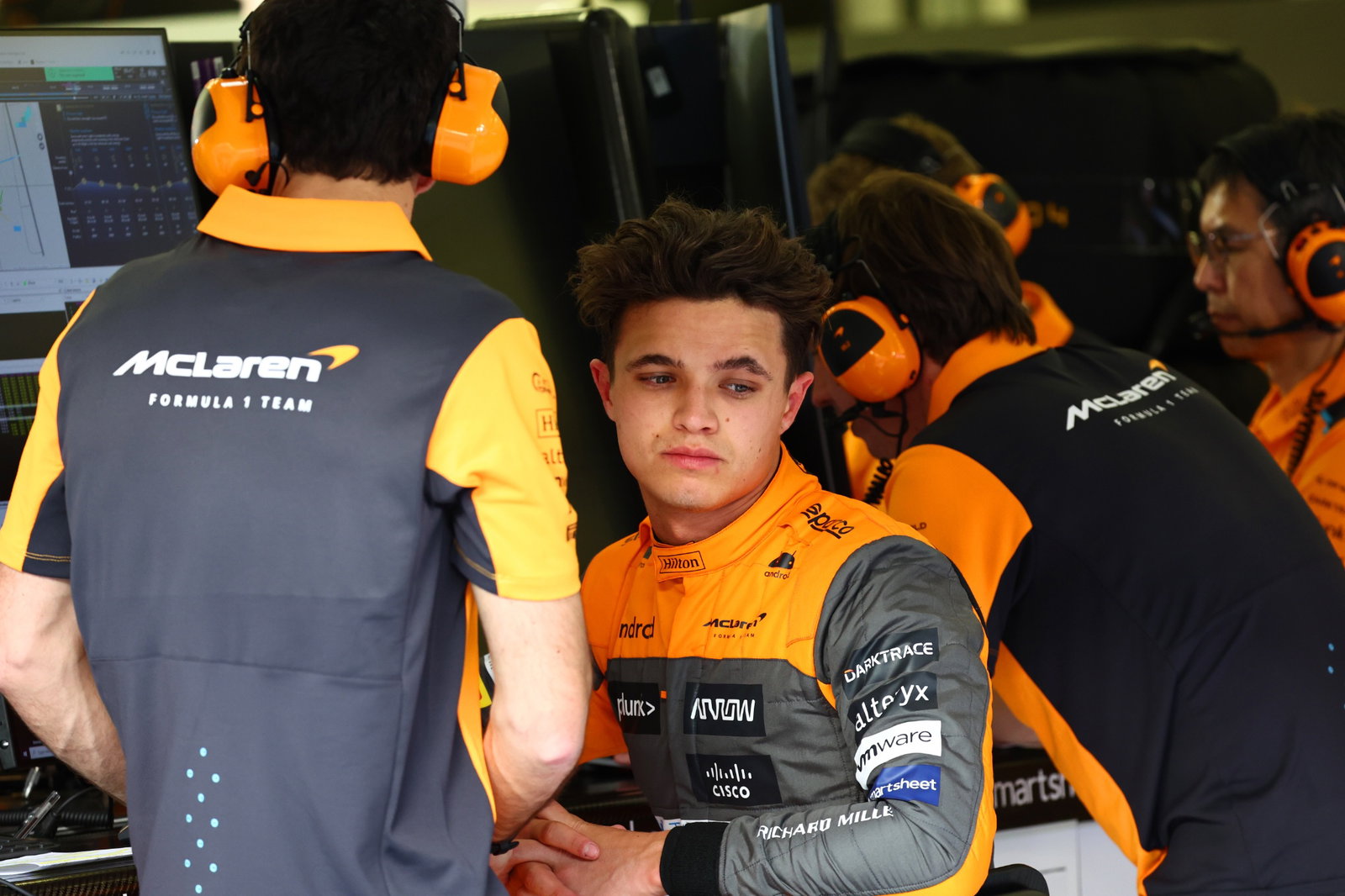Lando Norris (GBR) McLaren. Formula 1 Testing, Sakhir, Bahrain, Day One.- www.xpbimages.com, EMail: