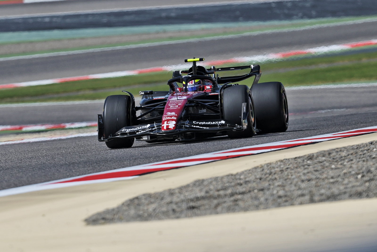 Zhou Guanyu (CHN) Alfa Romeo F1 Team C39. Formula 1 Testing, Sakhir, Bahrain, Day Two.- www.xpbimages.com, EMail: