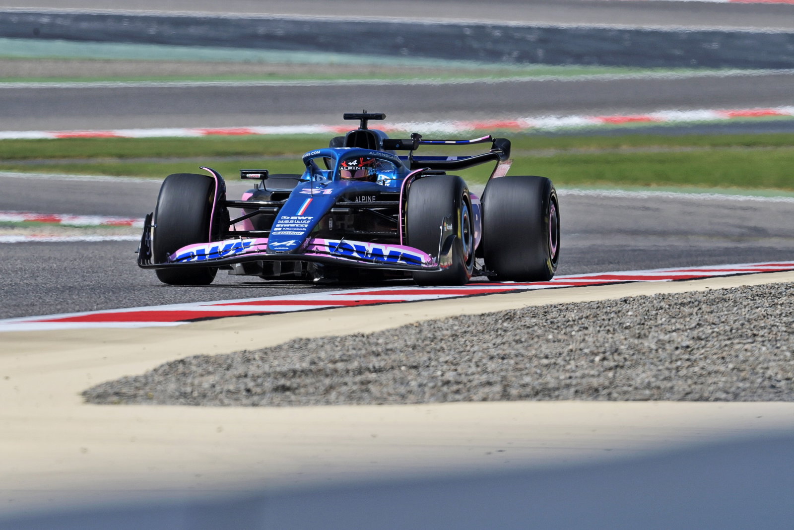 Esteban Ocon (FRA) Alpine F1 Team A523. Formula 1 Testing, Sakhir, Bahrain, Day Two.- www.xpbimages.com, EMail: