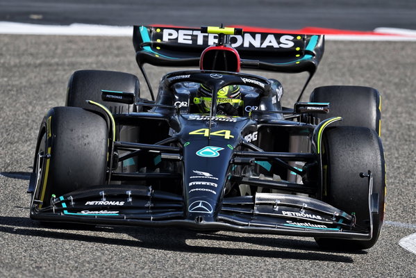Right Rear F1 Mercedes’ new rear wing revealed ahead of F1 Bahrain Grand Prix | Crash.net