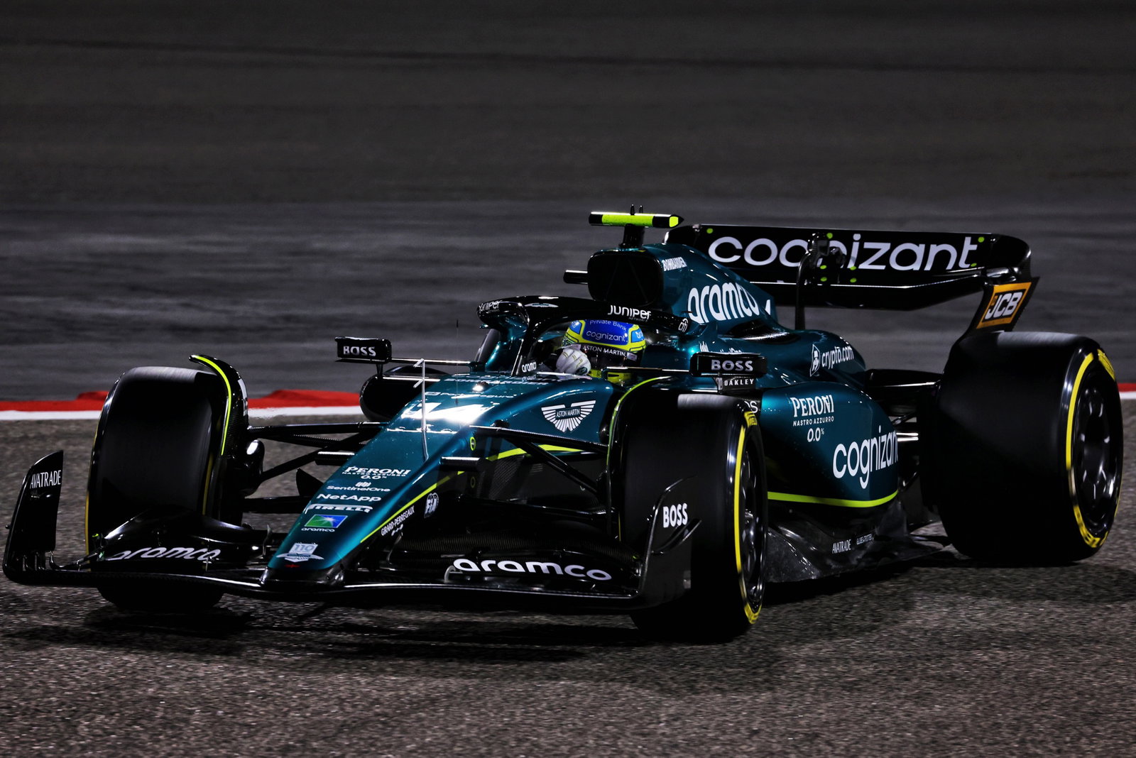 Fernando Alonso (ESP) Aston Martin F1 Team AMR23. Formula 1 Testing, Sakhir, Bahrain, Day Two. - www.xpbimages.com,