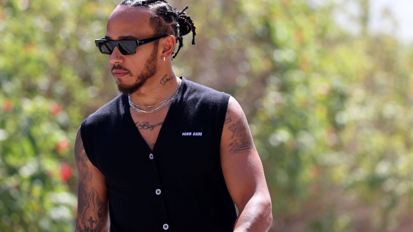 Lewis Hamilton (GBR) Mercedes AMG F1. Formula 1 World Championship, Rd 1, Bahrain Grand Prix, Sakhir, Bahrain, Practice