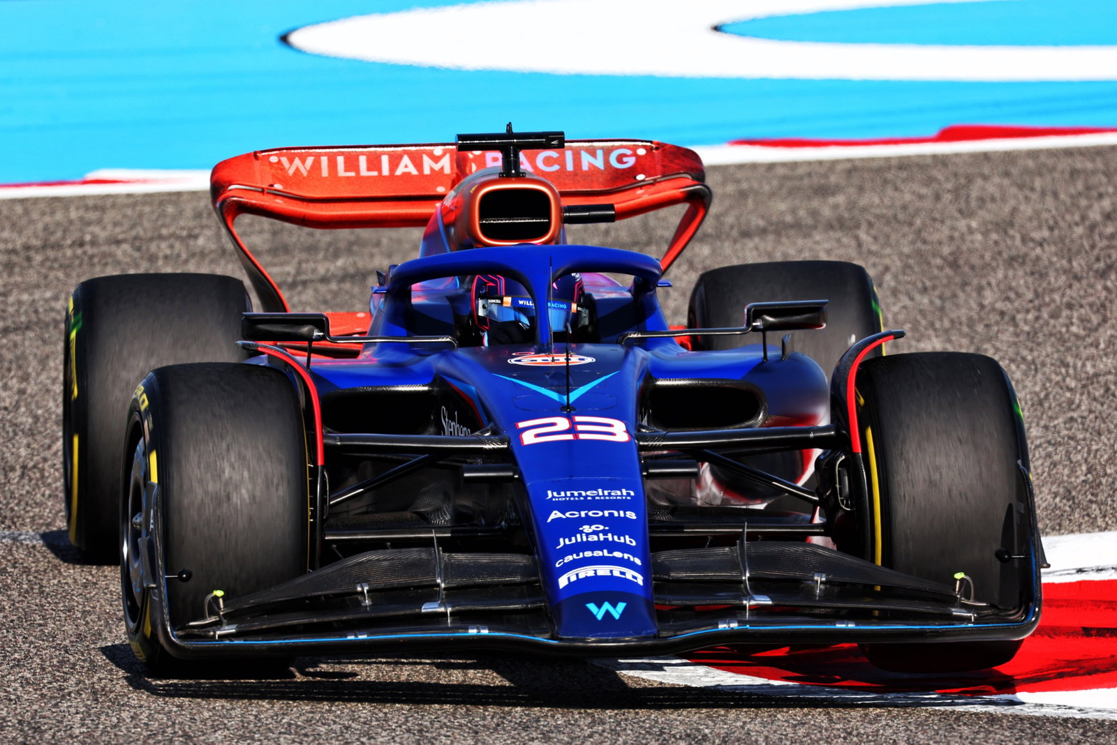 Alexander Albon (THA) Williams Racing FW45. Formula 1 World Championship, Rd 1, Bahrain Grand Prix, Sakhir, Bahrain,