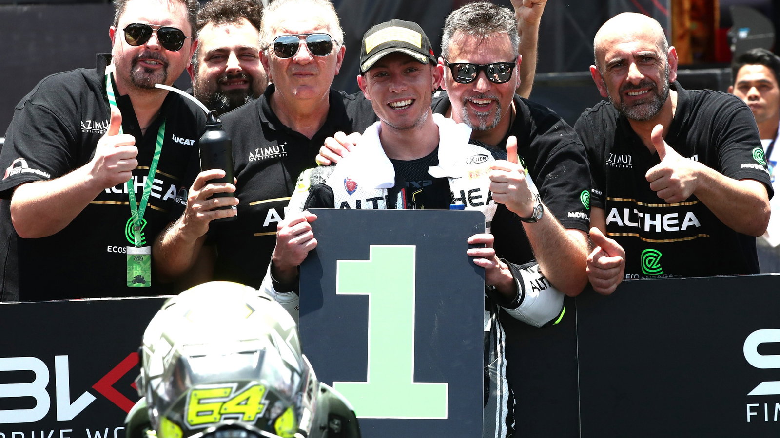 Federico Caricasulo WSS race 2, Indonesian WorldSBK, 5 March