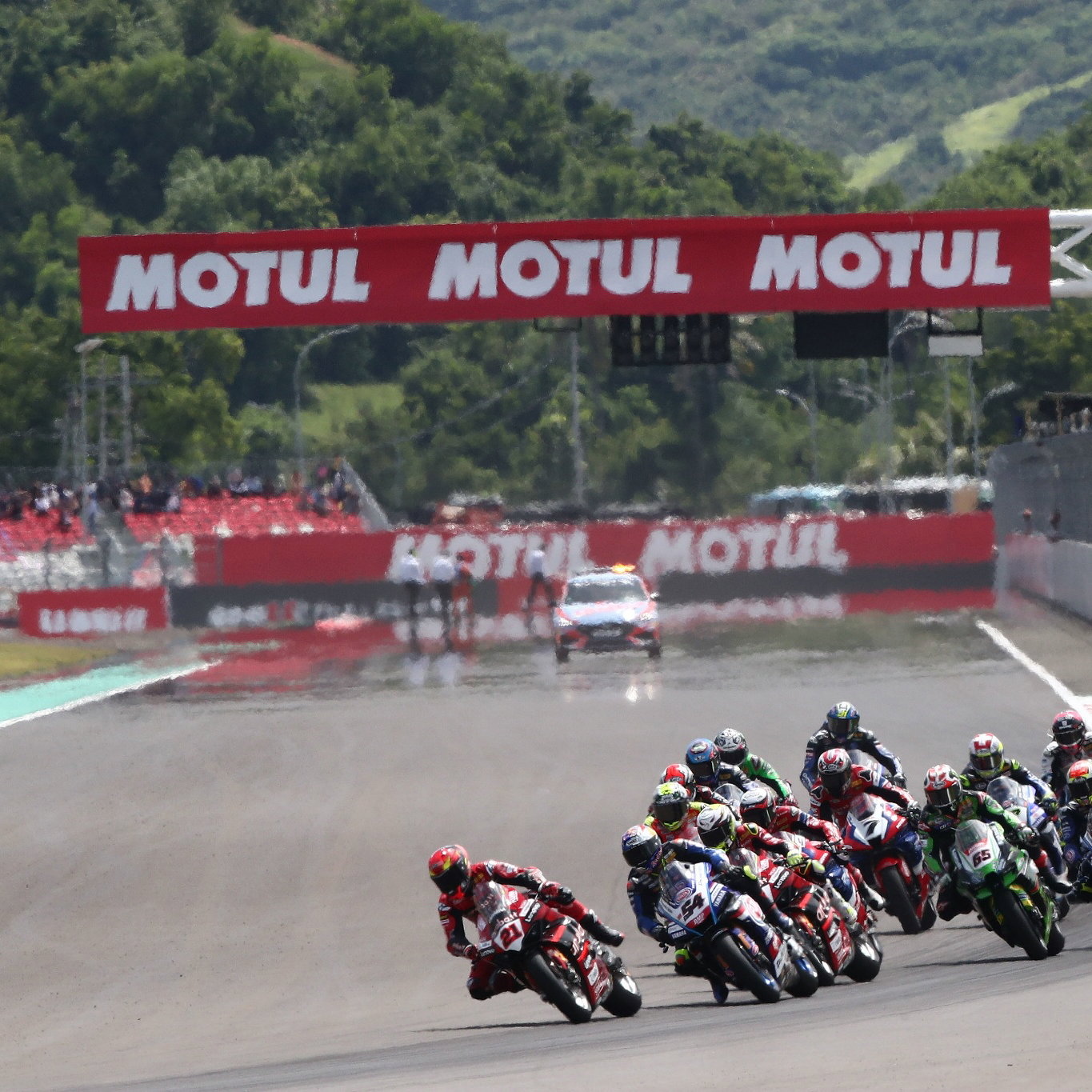 Michael Ruben Rinaldi , race 2, Indonesian WorldSBK, 5 March