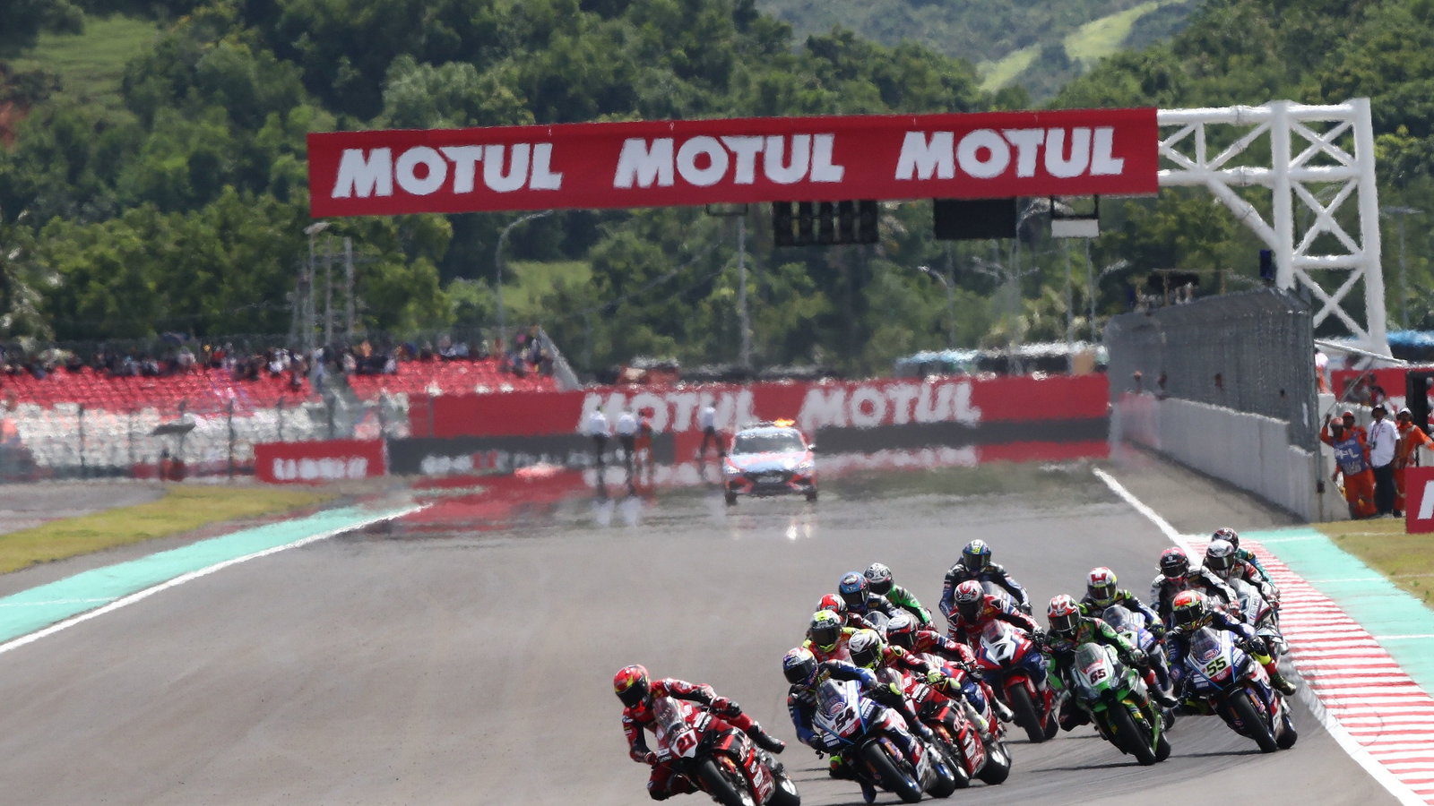 Michael Ruben Rinaldi , race 2, Indonesian WorldSBK, 5 March