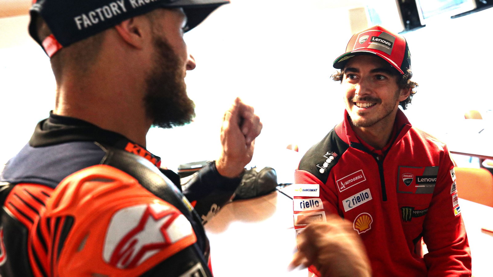 Jack Miller, Francesco Bagnaia, Portimao MotoGP test, 12 March