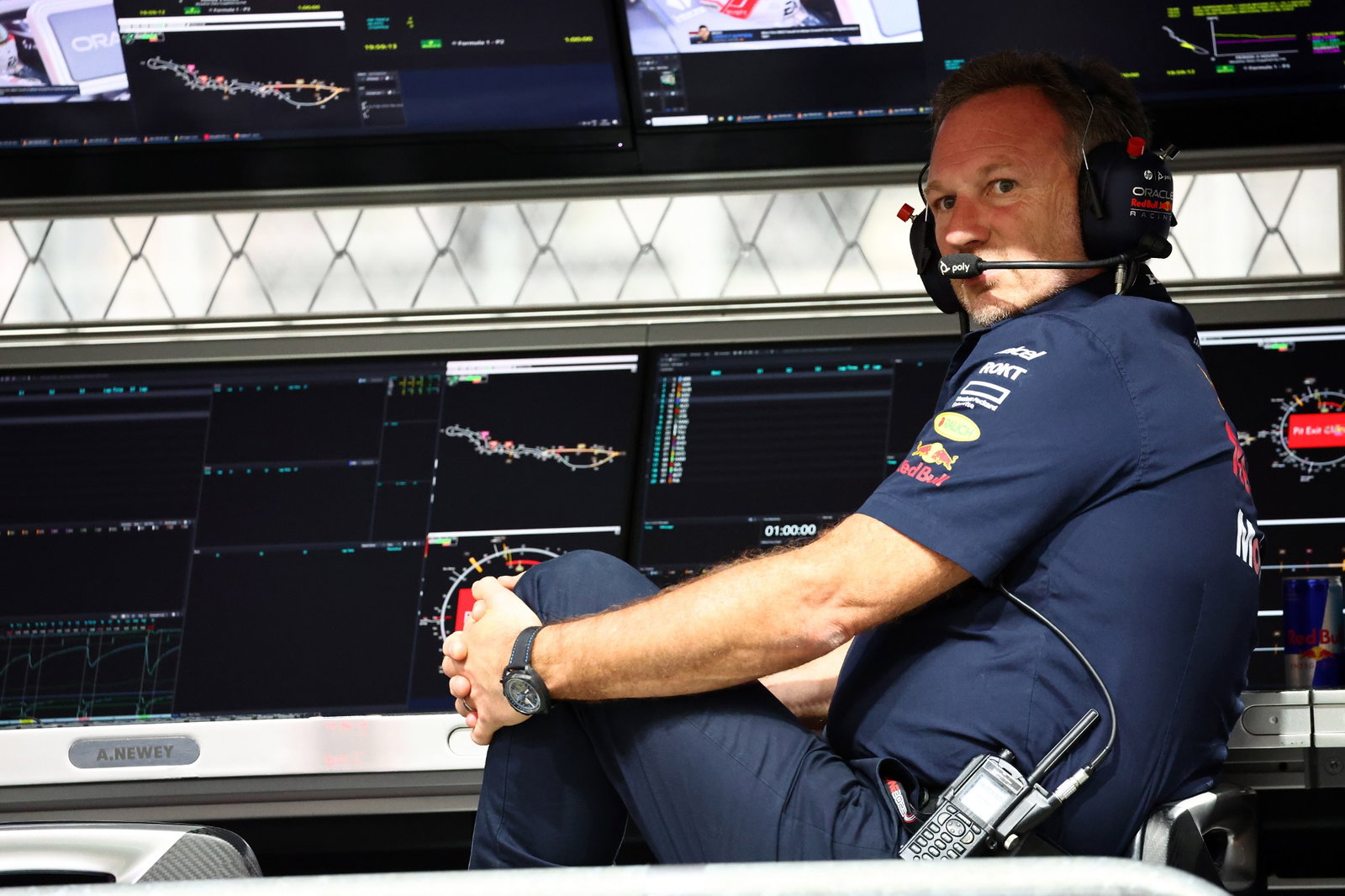 Christian Horner (GBR) Red Bull Racing Team Principal. Formula 1 World Championship, Rd 2, Saudi Arabian Grand Prix,