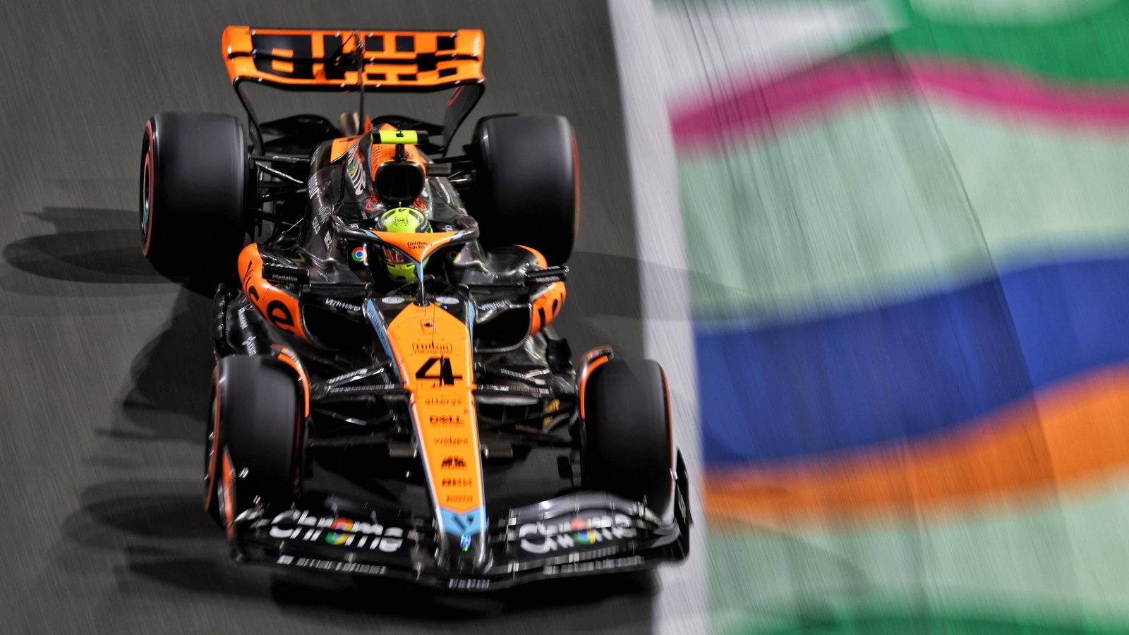 Lando Norris (GBR) McLaren MCL60. Formula 1 World Championship, Rd 2, Saudi Arabian Grand Prix, Jeddah, Saudi Arabia,