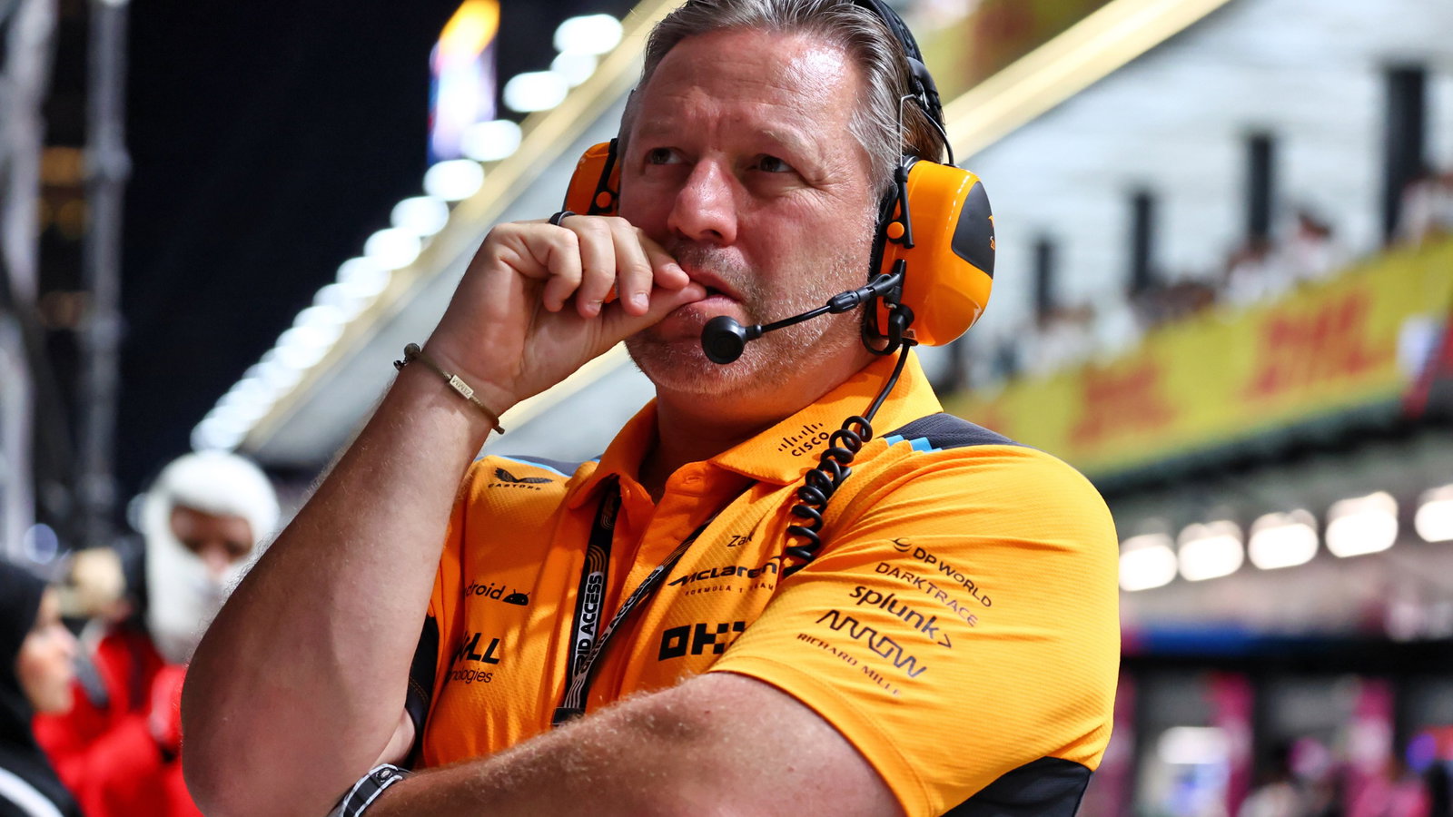 Zak Brown (USA) McLaren Executive Director. Formula 1 World Championship, Rd 2, Saudi Arabian Grand Prix, Jeddah, Saudi
