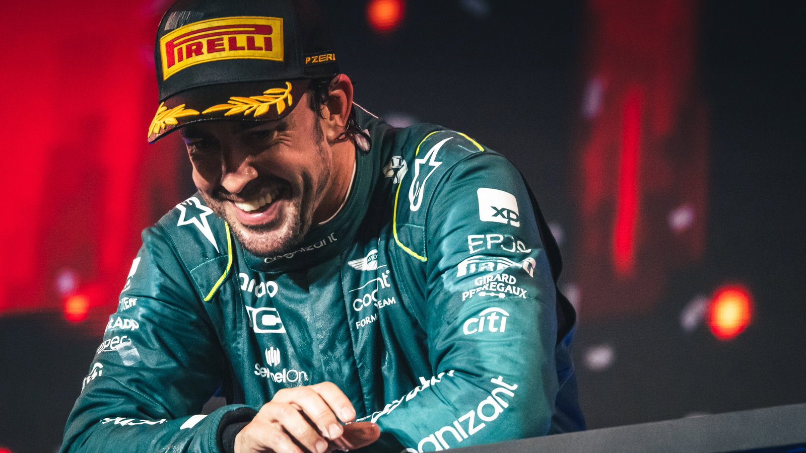 Fourth placed Fernando Alonso (ESP)