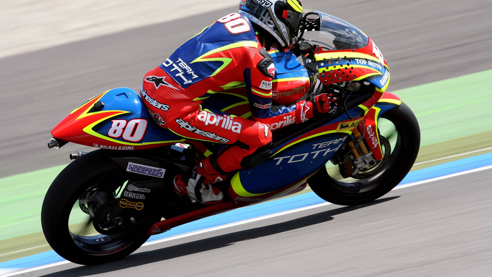 Hector Barbera (ESP), Team Toth Aprilia, Aprilia, 80, 2007 250 Grand Prix World Championship,Round 9, Assen, Netherlands,