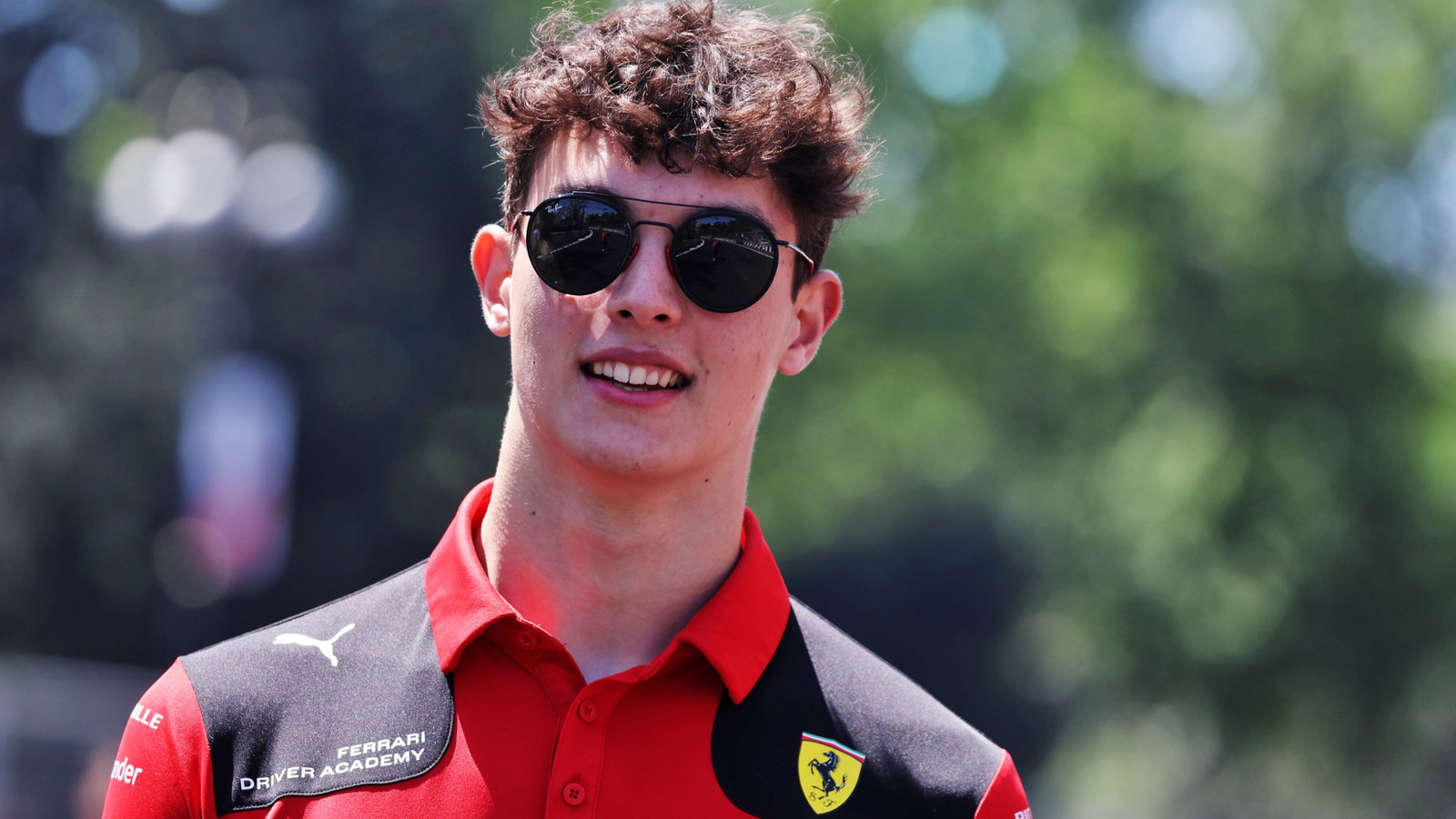 Oliver Bearman (GBR) Ferrari Academy Driver walks the circuit. Formula 1 World Championship, Rd 4, Azerbaijan Grand Prix,