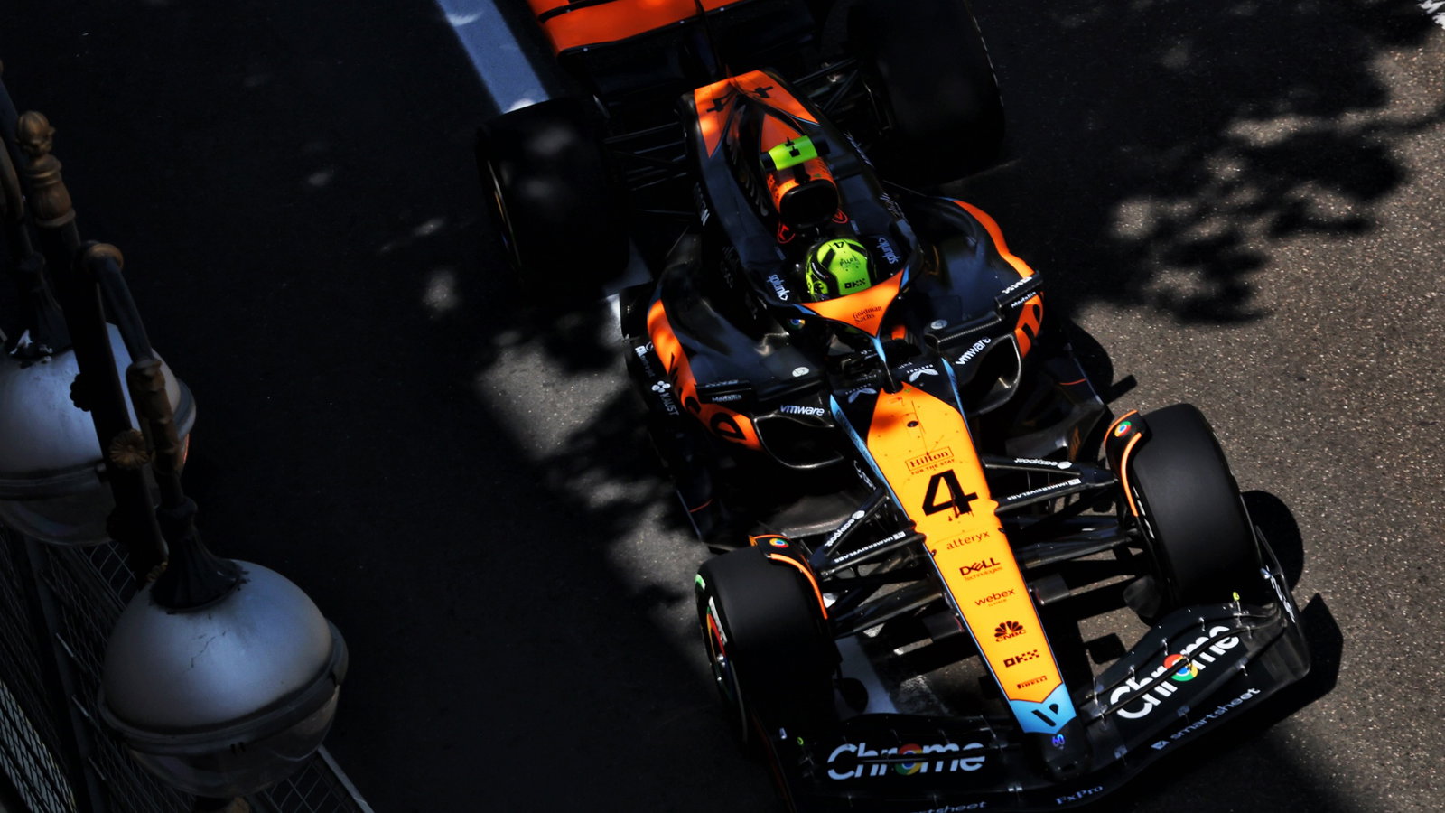 Lando Norris (GBR) McLaren MCL60. Formula 1 World Championship, Rd 4, Azerbaijan Grand Prix, Baku Street Circuit,