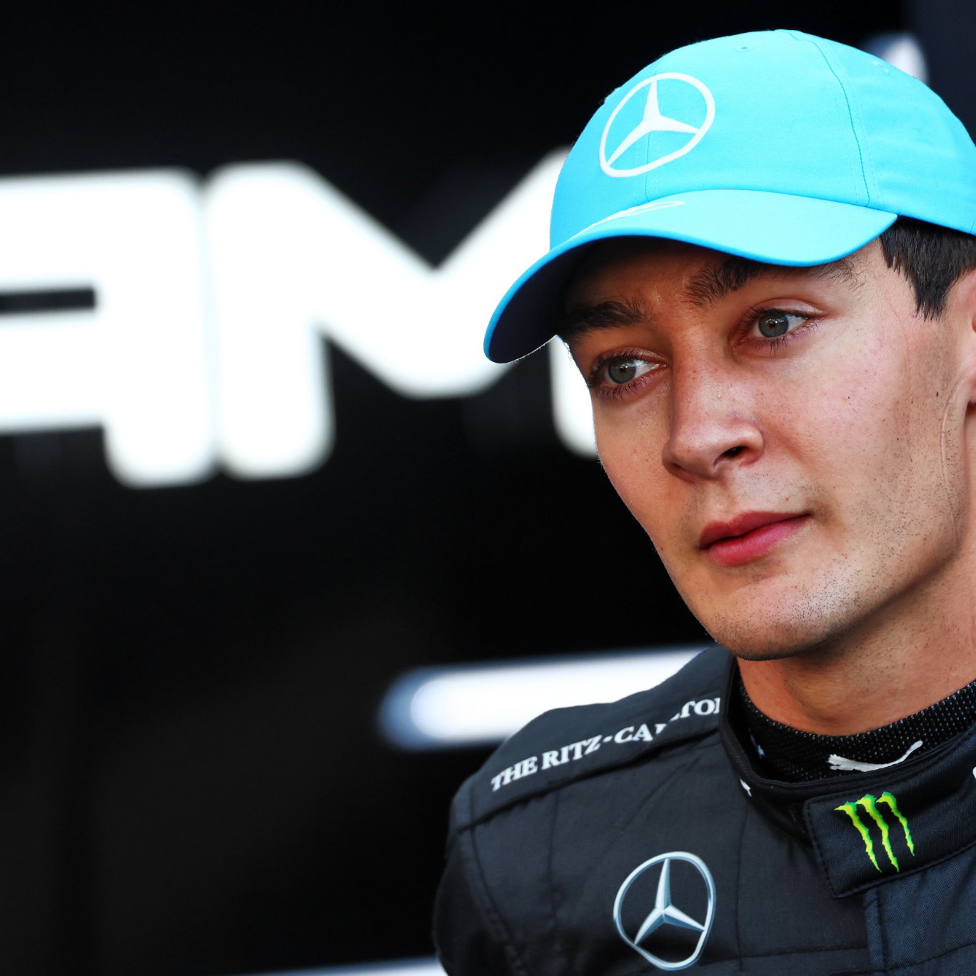 George Russell (GBR) Mercedes AMG F1. Formula 1 World Championship, Rd 4, Azerbaijan Grand Prix, Baku Street Circuit,