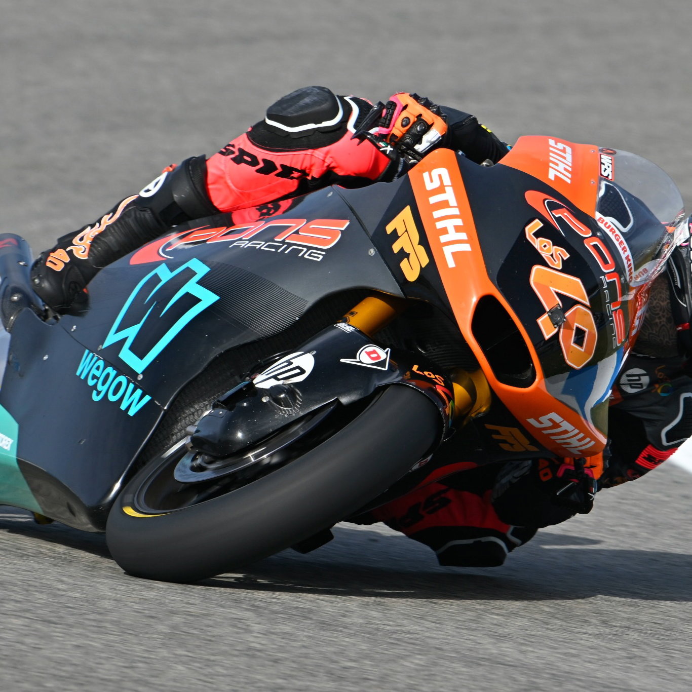 Aron Canet, Moto2, Spanish MotoGP, 28 April