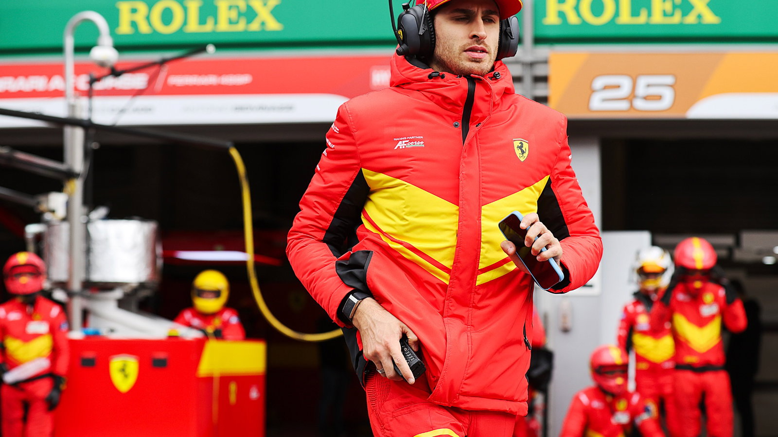 051 FERRARI AF CORSE ITA Ferrari 499P Hybrid Hypecar of Alessandro Pier Guidi, James Calado, Antonio