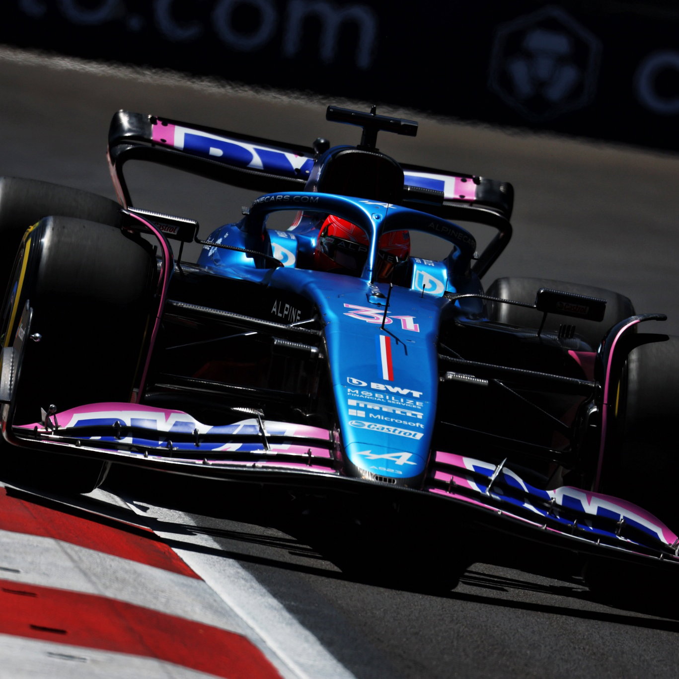 Esteban Ocon (FRA) Alpine F1 Team A523. Formula 1 World Championship, Rd 4, Azerbaijan Grand Prix, Baku Street Circuit,