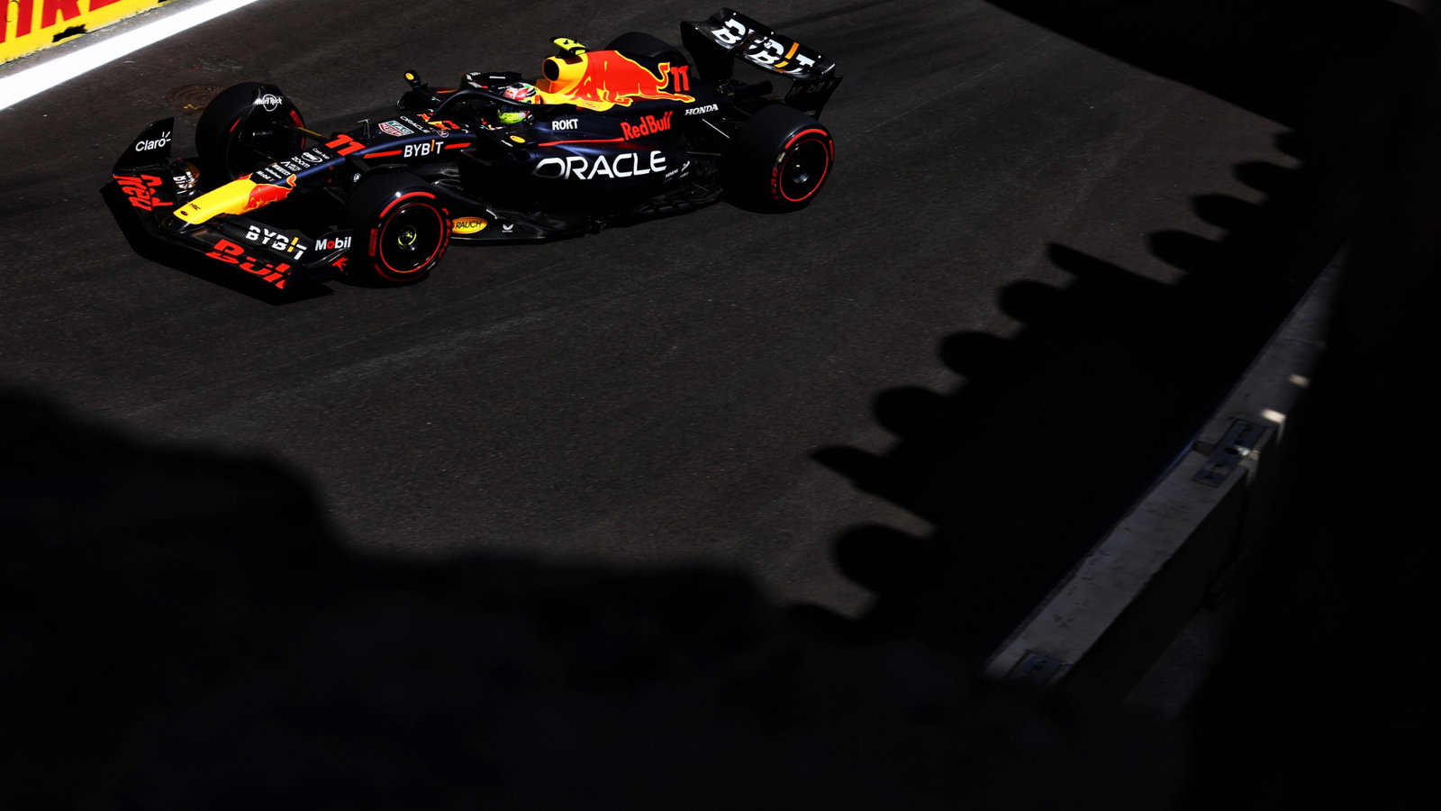 Sergio Perez (MEX) Red Bull Racing RB19. Formula 1 World Championship, Rd 4, Azerbaijan Grand Prix, Baku Street Circuit,
