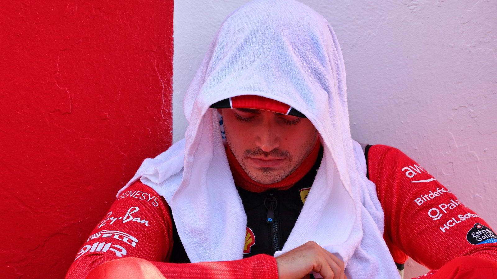 Charles Leclerc (MON) Ferrari on the grid. Formula 1 World Championship, Rd 4, Azerbaijan Grand Prix, Baku Street Circuit,
