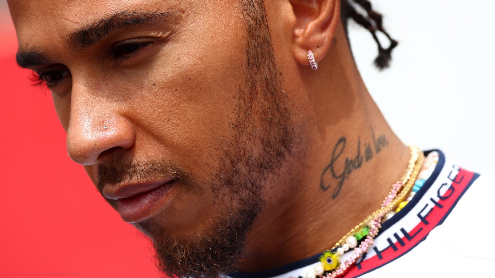 Lewis Hamilton (GBR) Mercedes AMG F1 on the drivers' parade. Formula 1 World Championship, Rd 4, Azerbaijan Grand Prix,
