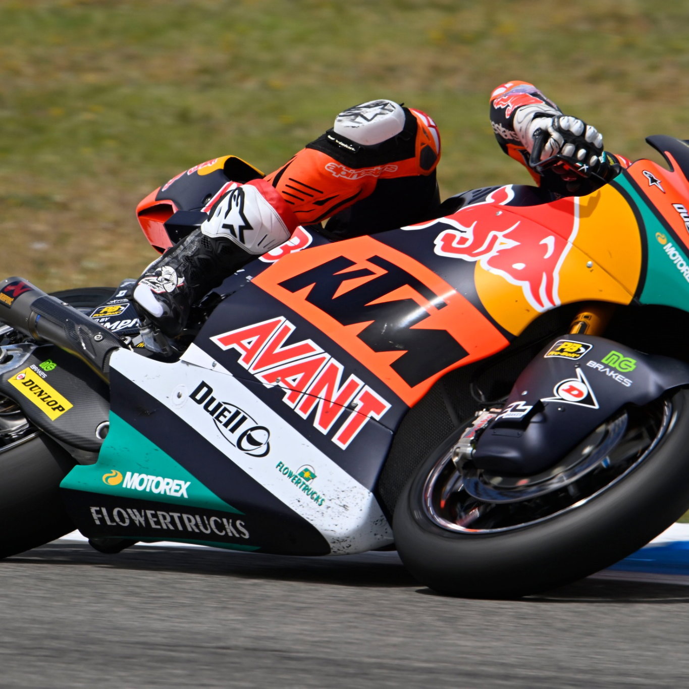 Pedro Acosta, Moto2 race, Spanish MotoGP, 30 April