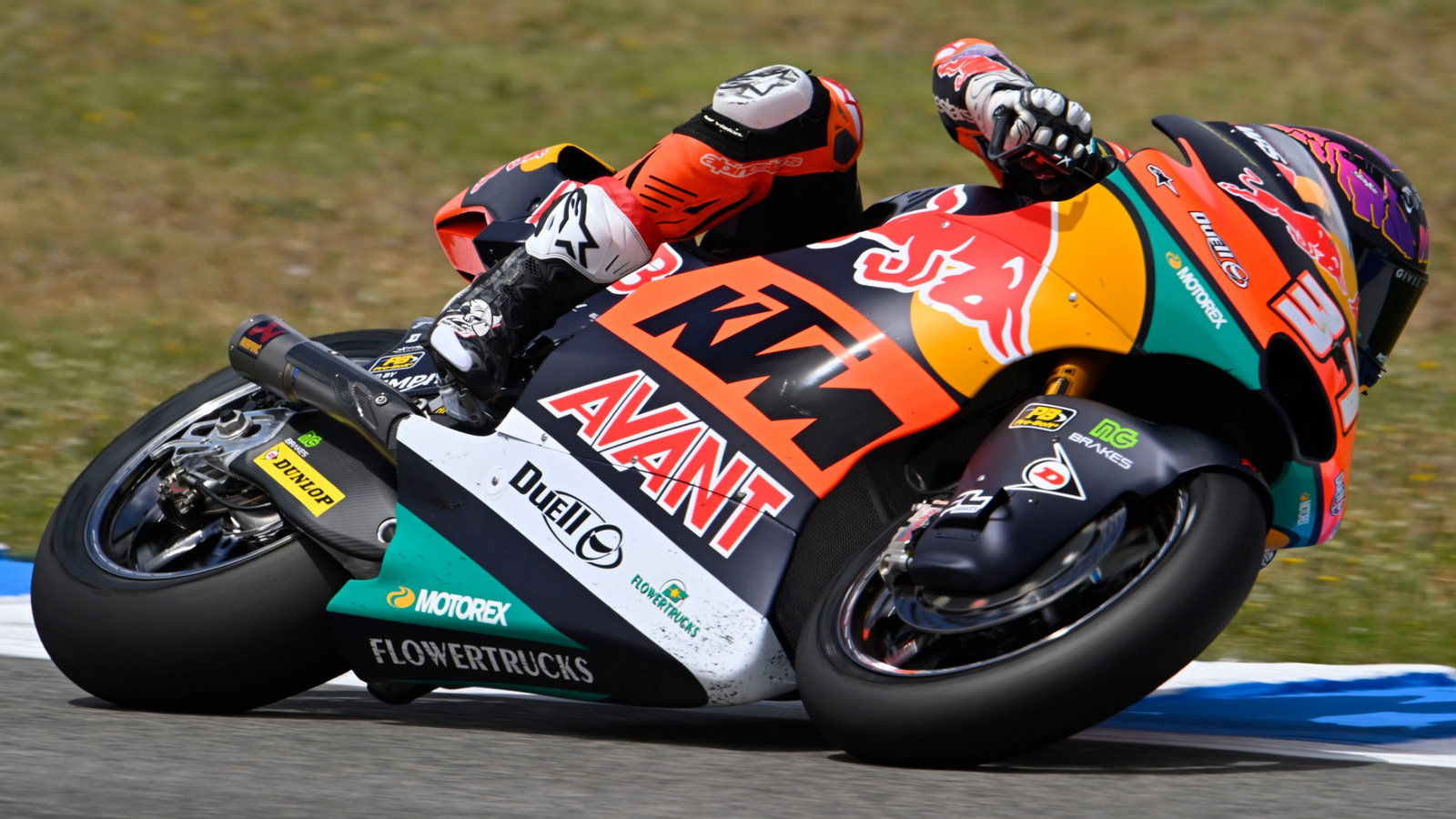 Pedro Acosta, Moto2 race, Spanish MotoGP, 30 April