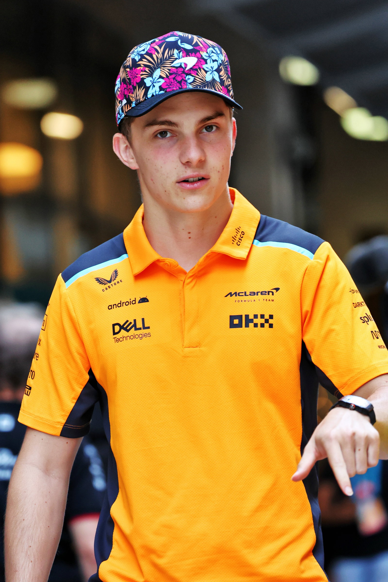 Oscar Piastri (AUS ) McLaren. Kejuaraan Dunia Formula 1, Rd 5, Grand Prix Miami, Miami, Florida, AS, Persiapan