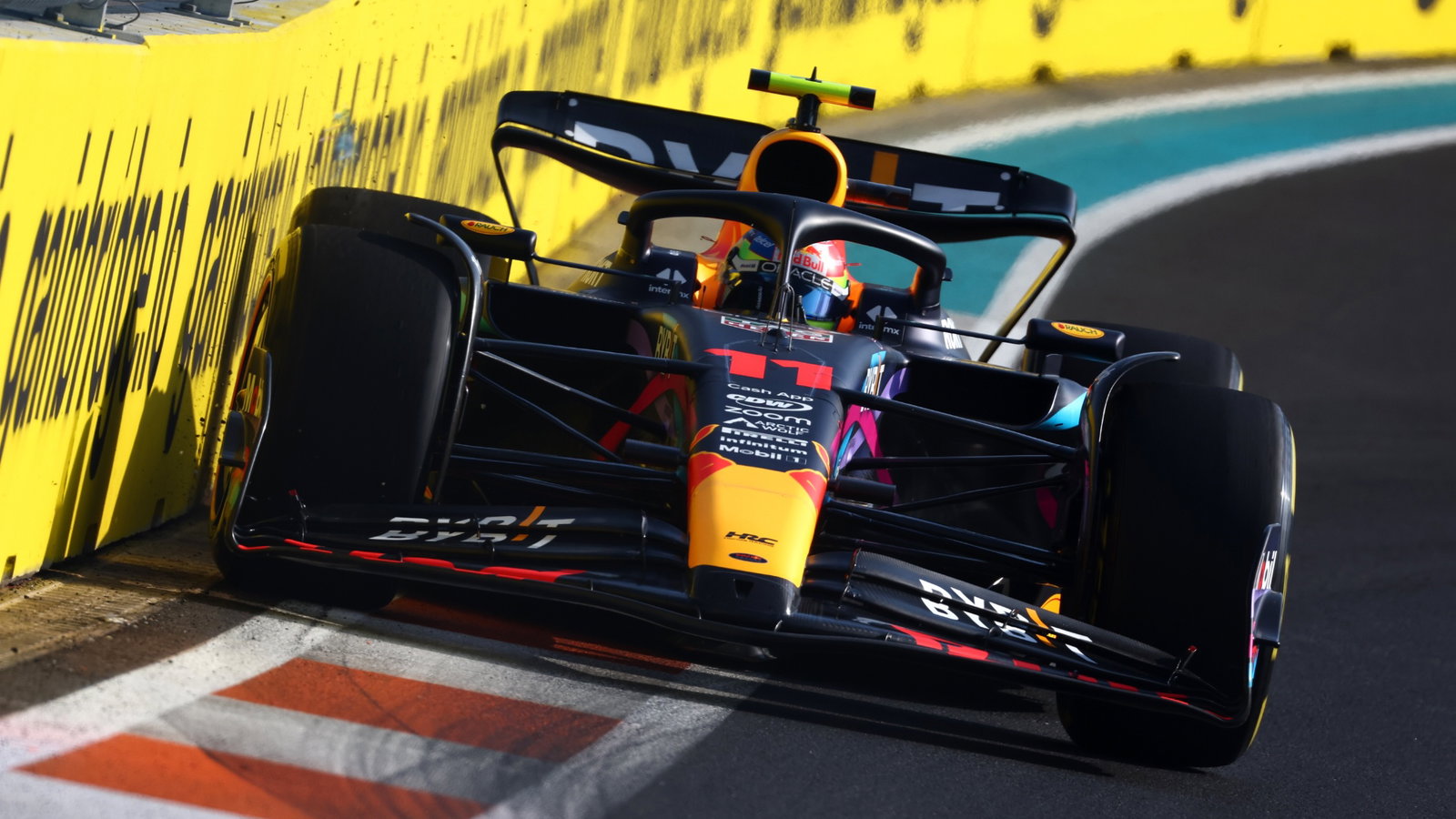 Sergio Perez (MEX) Red Bull Racing RB19. Formula 1 World Championship, Rd 5, Miami Grand Prix, Miami, Florida, USA,