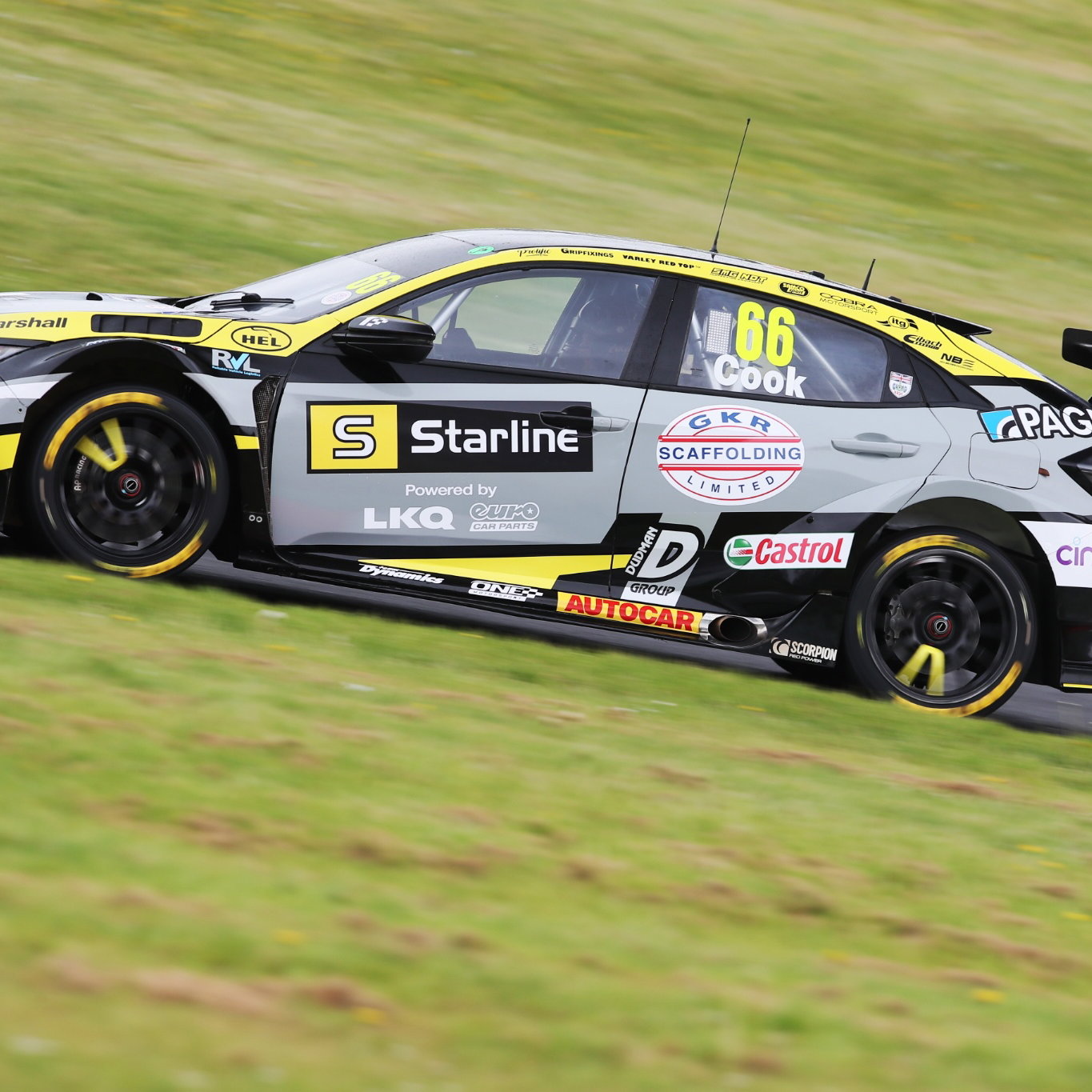 Josh Cook - One Motorsport with Starline Racing Honda Civic