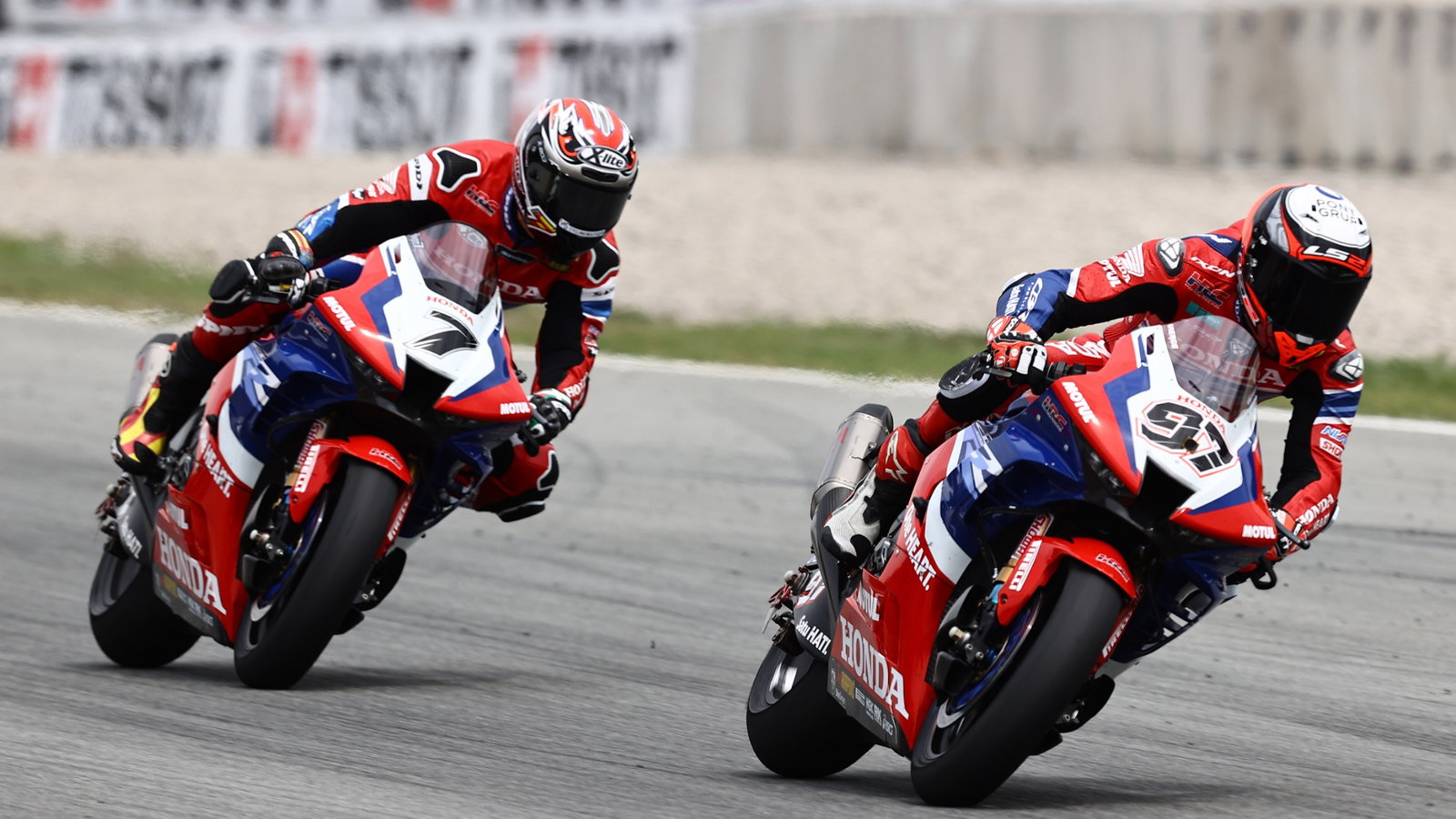 Iker Lecuona, Xavi Vierge Team HRC Catalunya WorldSBK 2023