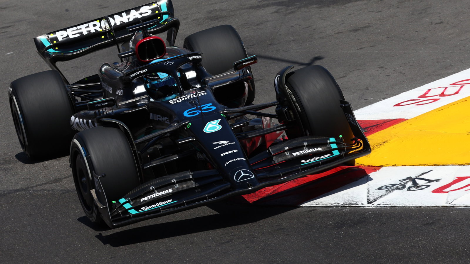 George Russell (GBR) Mercedes AMG F1 W14. Formula 1 World Championship, Rd 7, Monaco Grand Prix, Monte Carlo, Monaco,