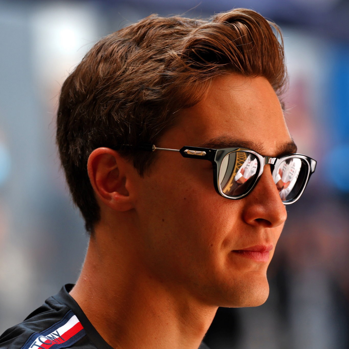 George Russell (GBR) Mercedes AM