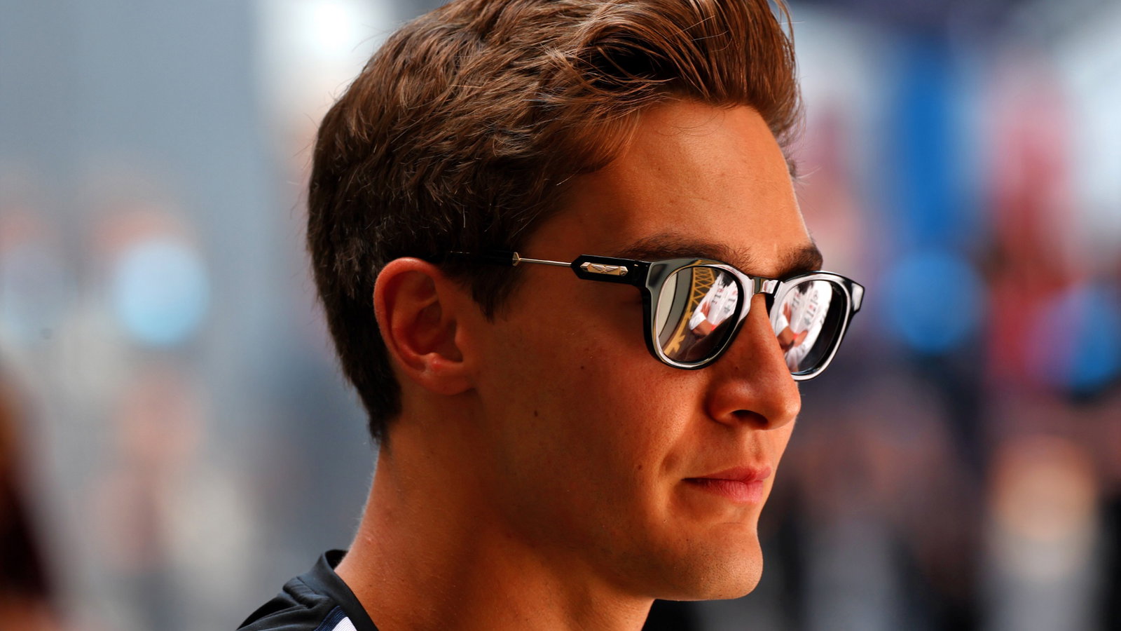 George Russell (GBR) Mercedes AM