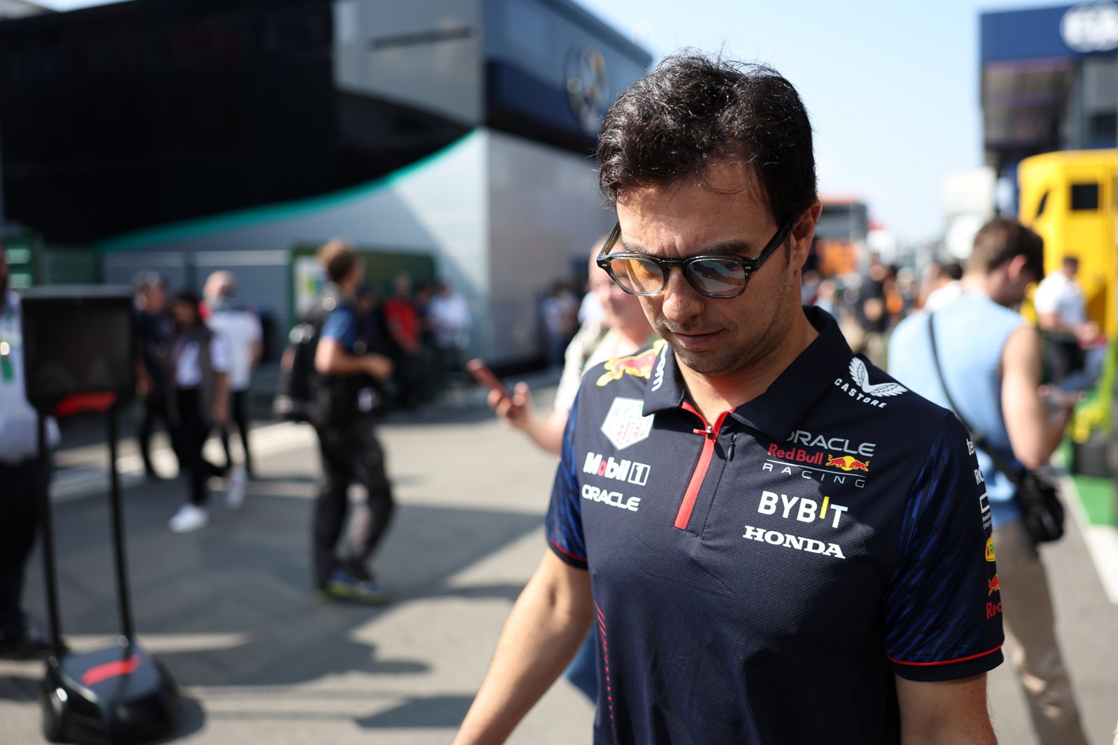 Sergio Perez (MEX) Red Bull Racing. Formula 1 World Championship, Rd 8, Spanish Grand Prix, Barcelona, Spain, Qualifying