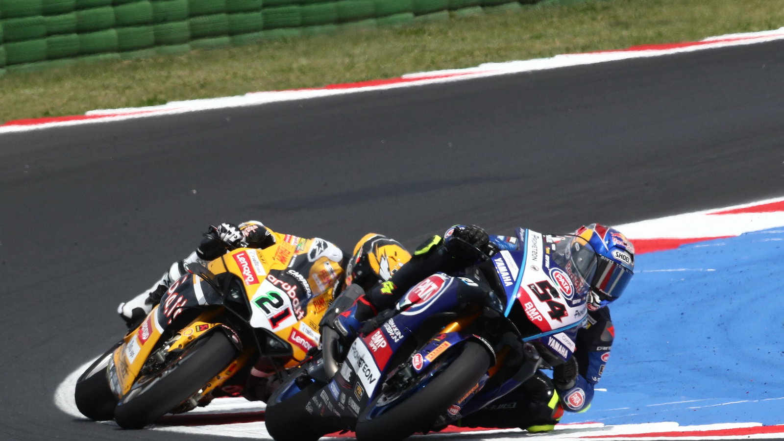 Toprak Razgatlioglu Yamaha, Michael Ruben Rinaldi Ducati WorldSBK Misano 2023