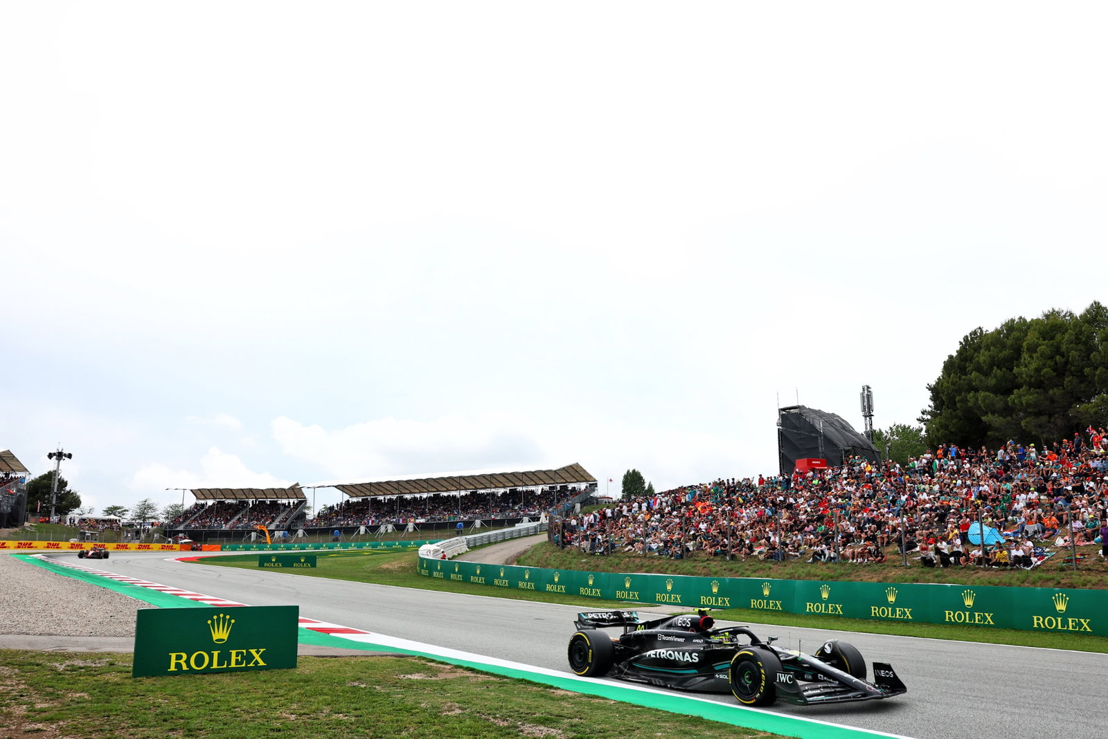 Lewis Hamilton (GBR) Mercedes AMG F1 W14. Formula 1 World Championship, Rd 8, Spanish Grand Prix, Barcelona, Spain, Race