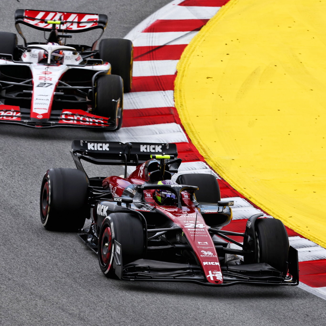 Zhou Guanyu (CHN) Alfa Romeo F1 Team C43. Formula 1 World Championship, Rd 8, Spanish Grand Prix, Barcelona, Spain, Race