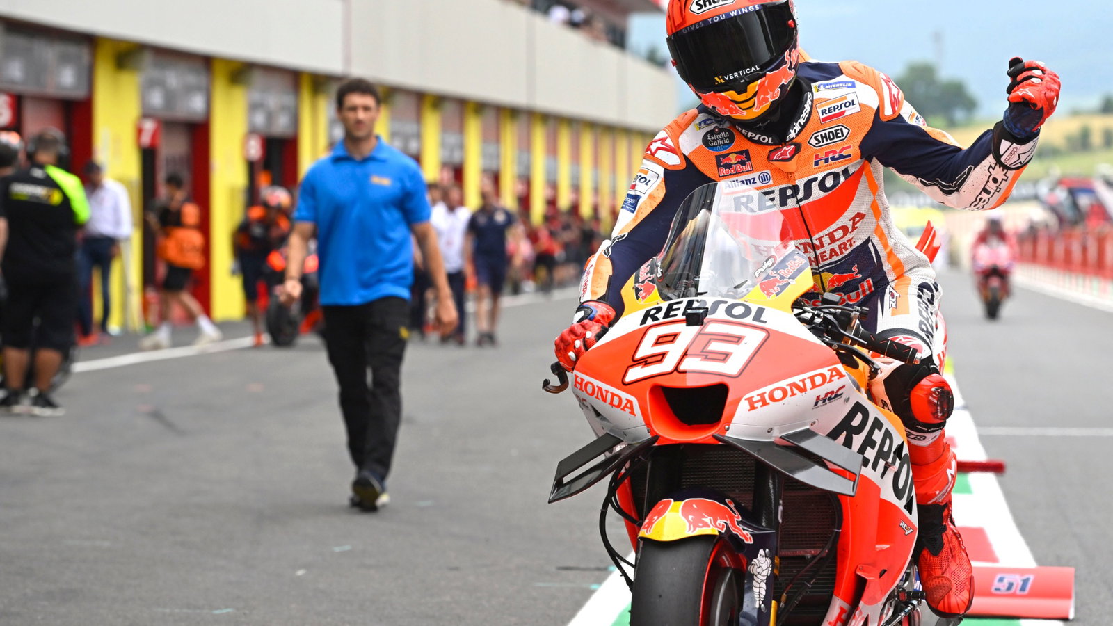 Marc Marquez, MotoGP, Italian MotoGP, 10 June