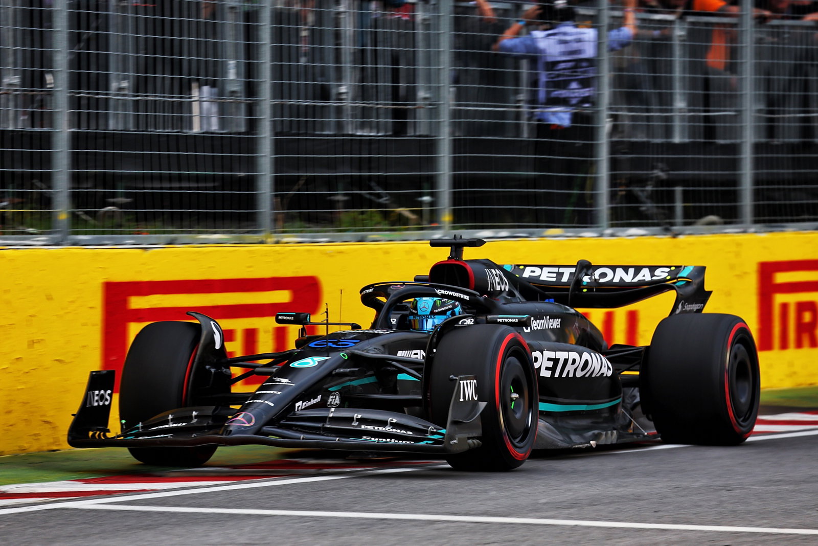 George Russell (GBR) Mercedes AMG F1 W14. Formula 1 World Championship, Rd 9, Canadian Grand Prix, Montreal, Canada,