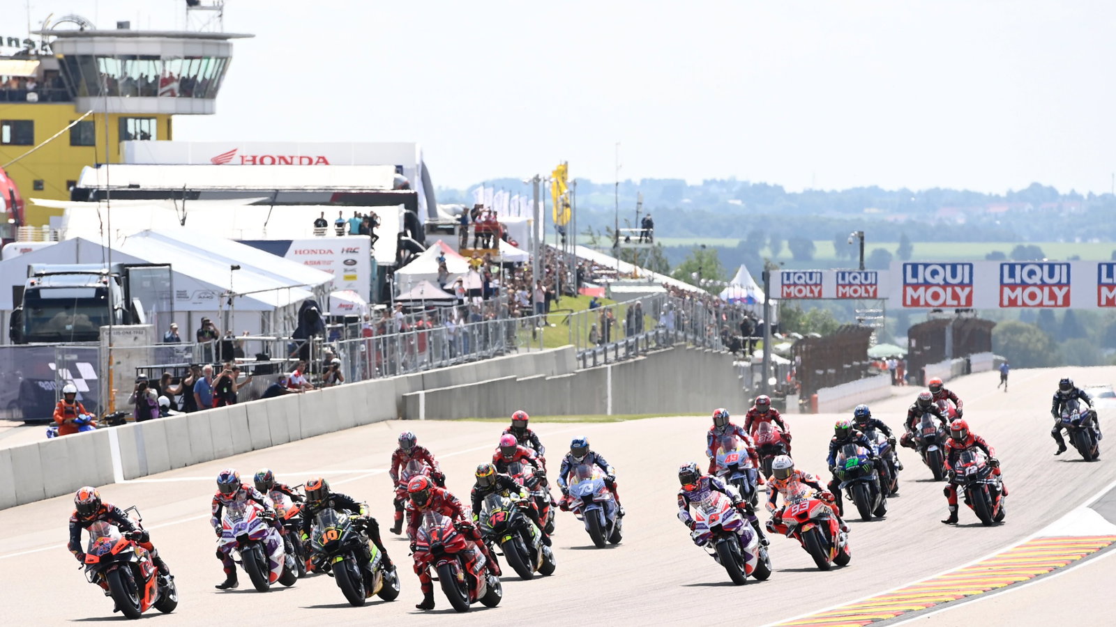 Francesco Bagnaia, MotoGP sprint race, German MotoGP, 17 June
