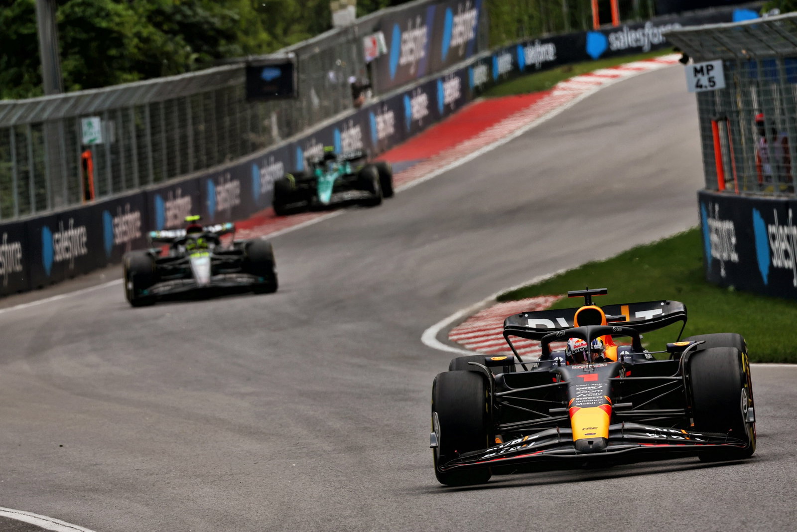 Max Verstappen (NLD) Red Bull Racing RB19. Formula 1 World Championship, Rd 9, Canadian Grand Prix, Montreal, Canada, Race
