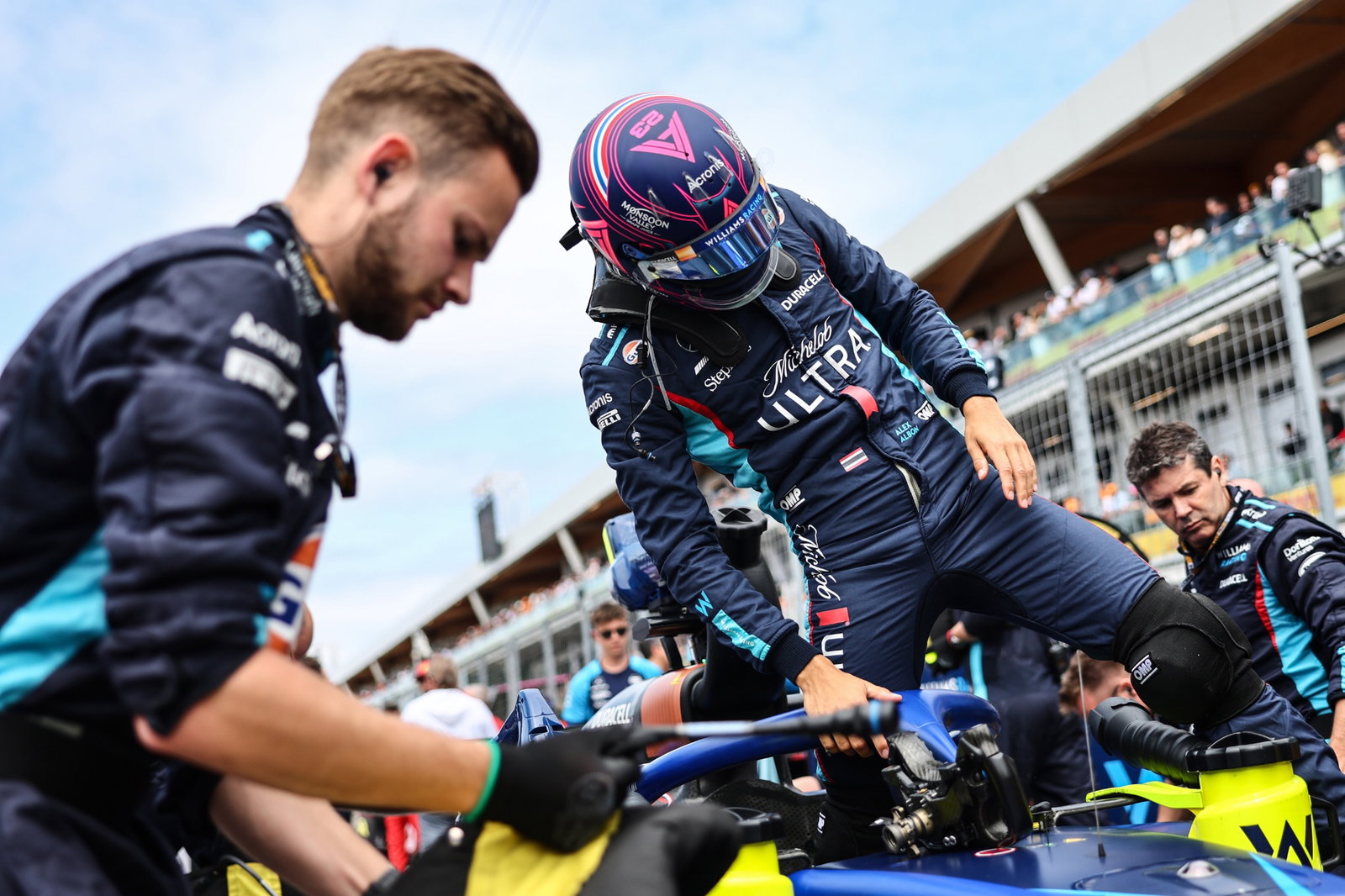 Alex Albon (THA), Williams F1 Team Formula 1 World Championship, Rd 9, Canadian Grand Prix, Montreal, Canada, Race Day.-