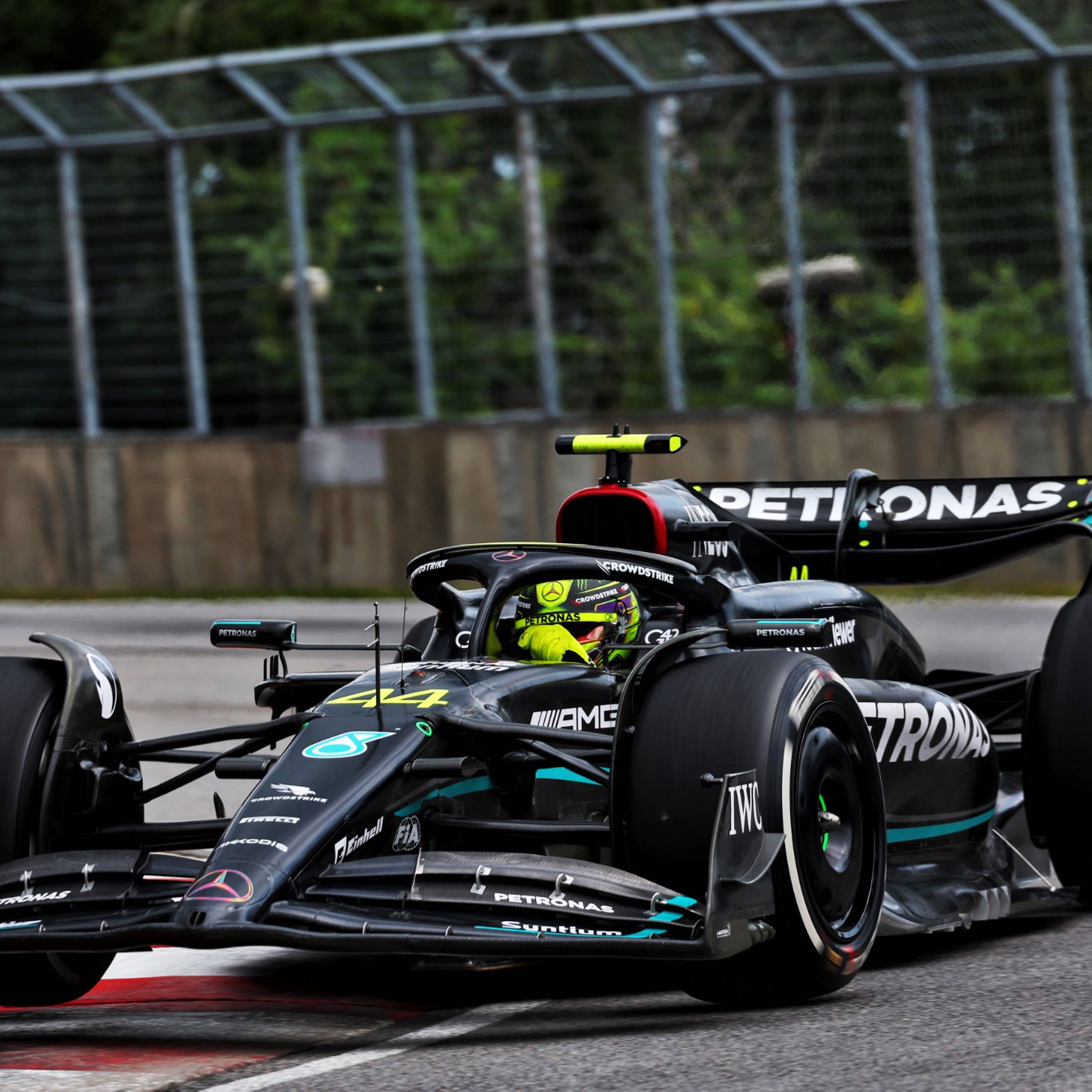 Lewis Hamilton (GBR) Mercedes AMG F1 W14. Formula 1 World Championship, Rd 9, Canadian Grand Prix, Montreal, Canada, Race