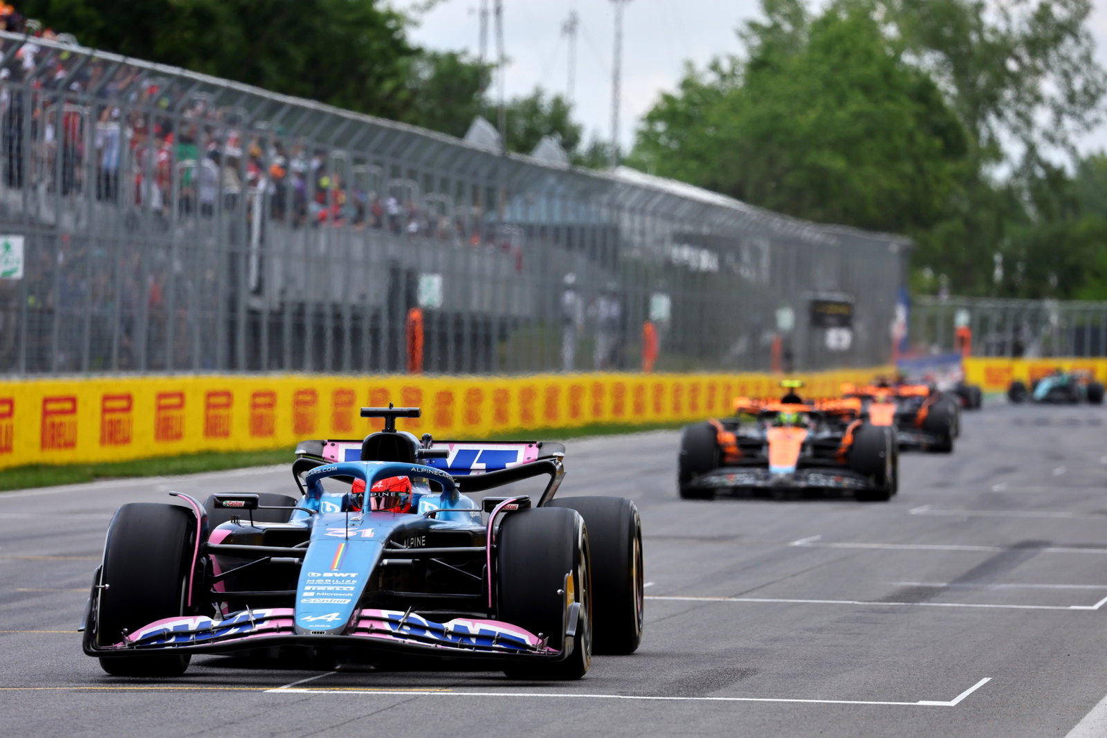 Esteban Ocon (FRA) Alpine F1 Team A523. Formula 1 World Championship, Rd 9, Canadian Grand Prix, Montreal, Canada, Race