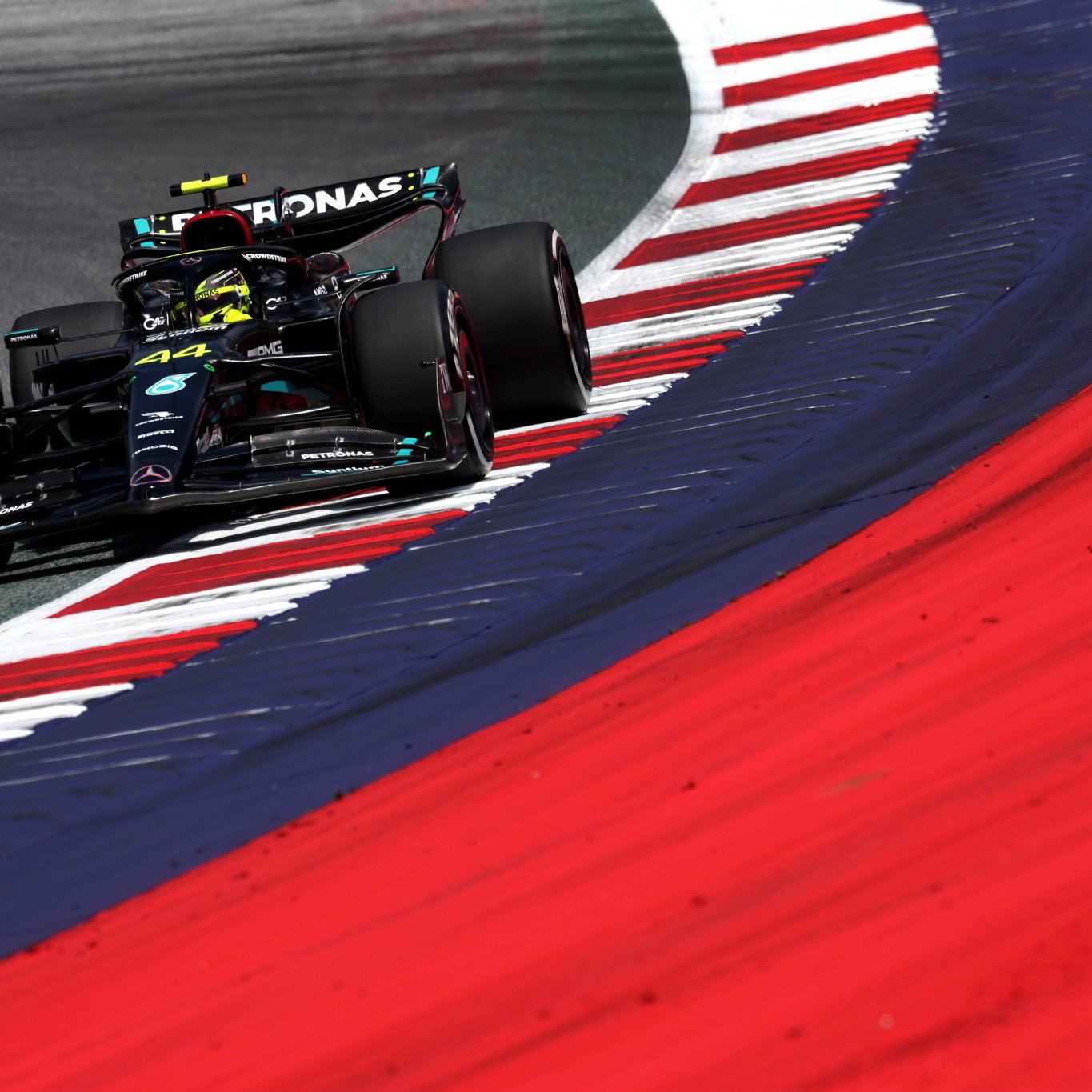 Lewis Hamilton (GBR) Mercedes AMG F1 W14. Formula 1 World Championship, Rd 10, Austrian Grand Prix, Spielberg, Austria,
