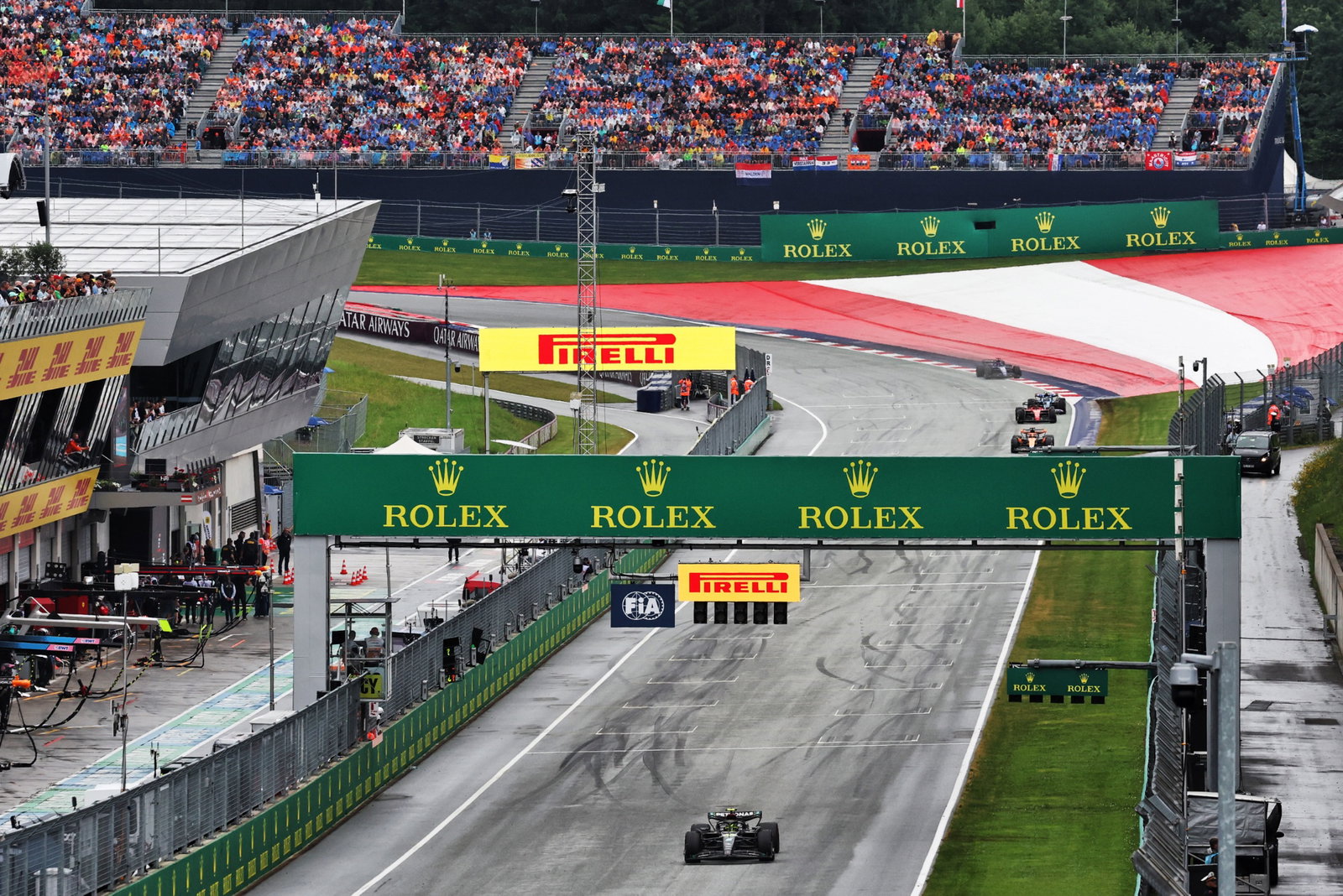Lewis Hamilton (GBR) Mercedes AMG F1 W14. Formula 1 World Championship, Rd 10, Austrian Grand Prix, Spielberg, Austria,