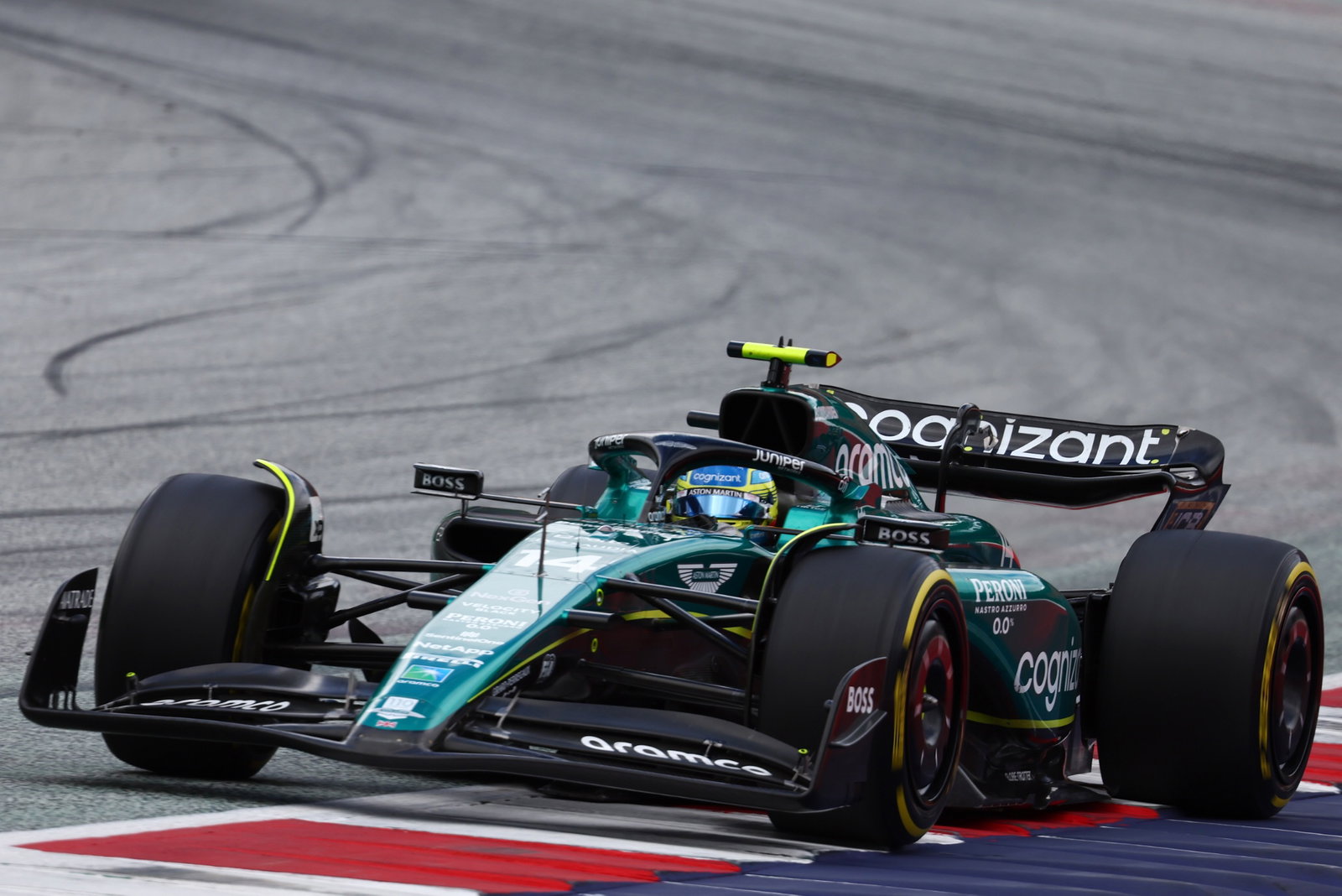 Fernando Alonso (ESP) Aston Martin F1 Team AMR23. Formula 1 World Championship, Rd 10, Austrian Grand Prix, Spielberg,