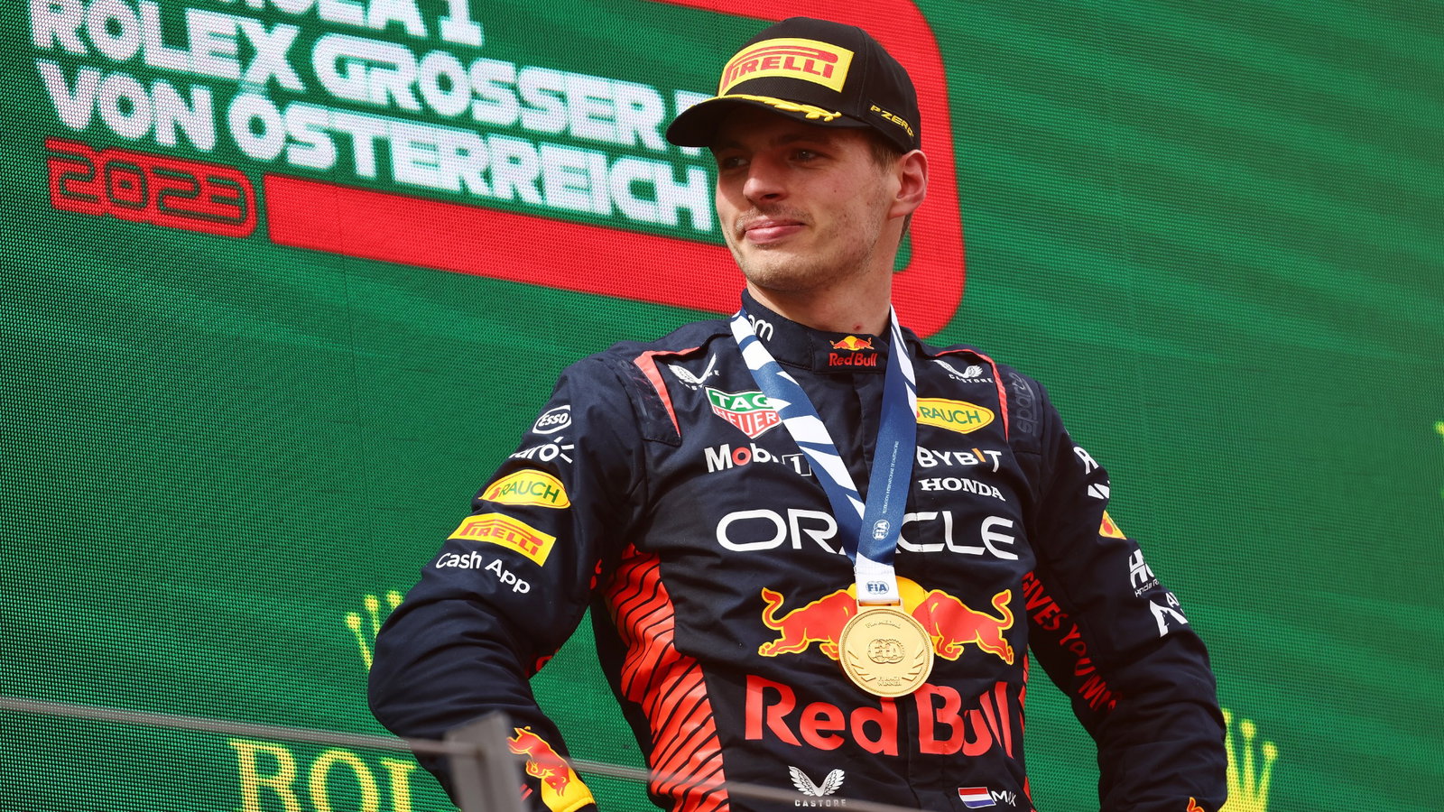 1st place Max Verstappen (NLD) Red B