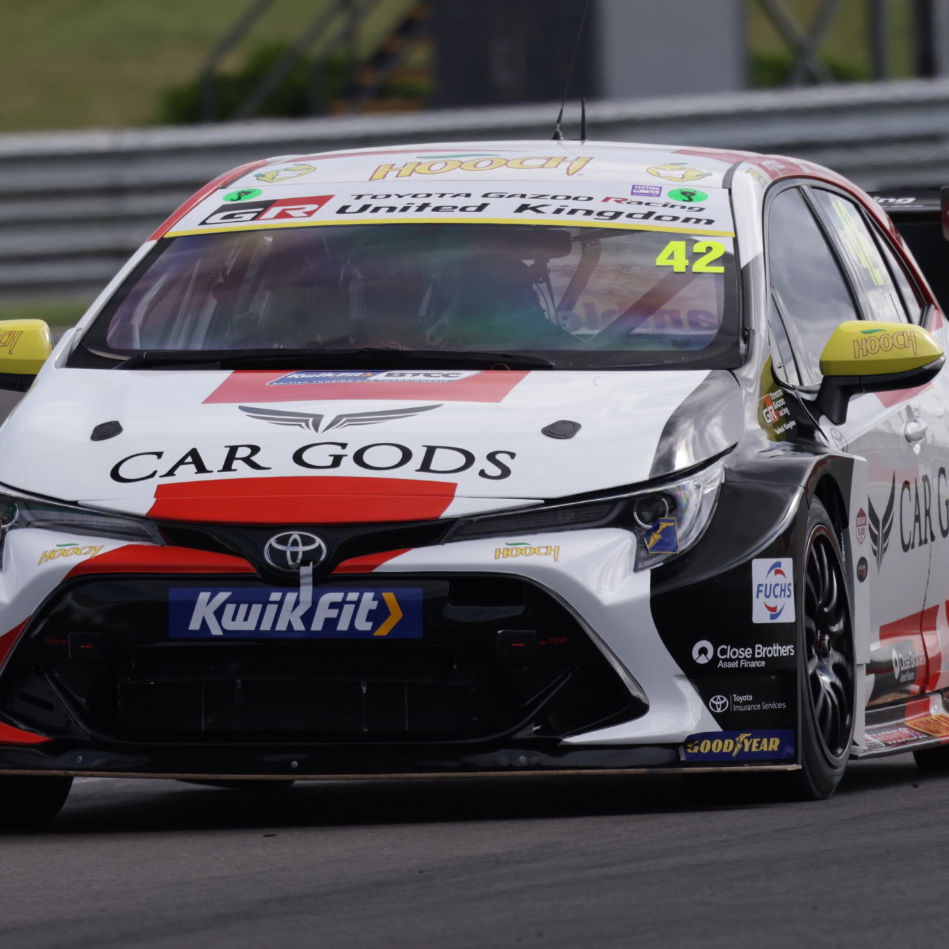 George Gamble - Toyota GAZOO Racing UK Toyota Corolla GR